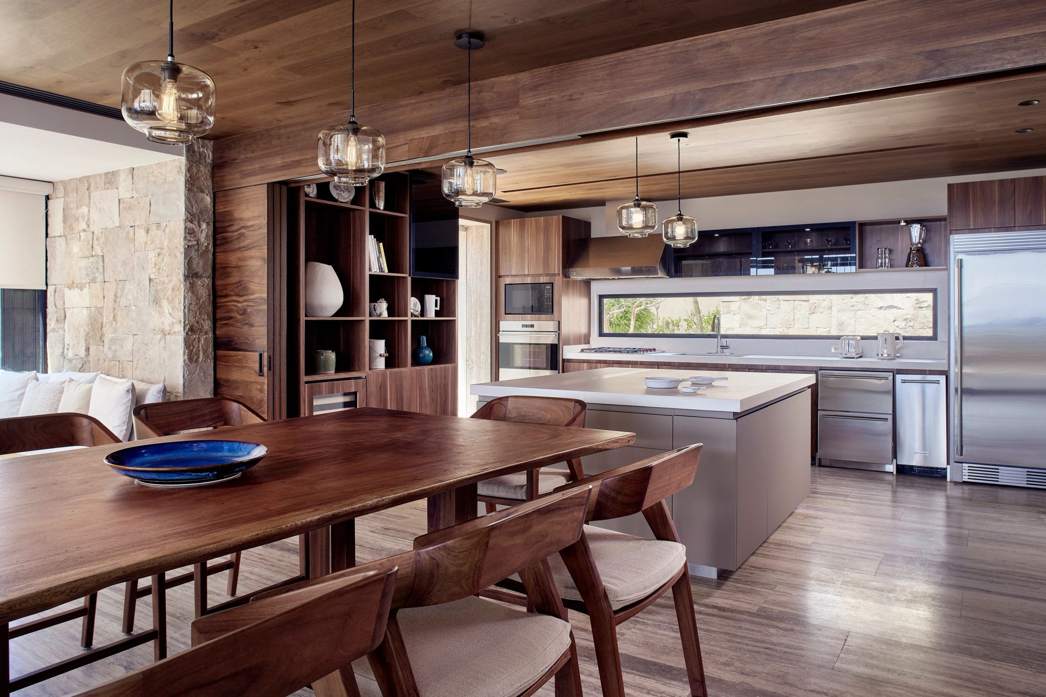 Grand Reserve Two Bedroom Villa sala de jantar - coiznha moderna - area gourmet - cozinha equipada - mesa de jantar