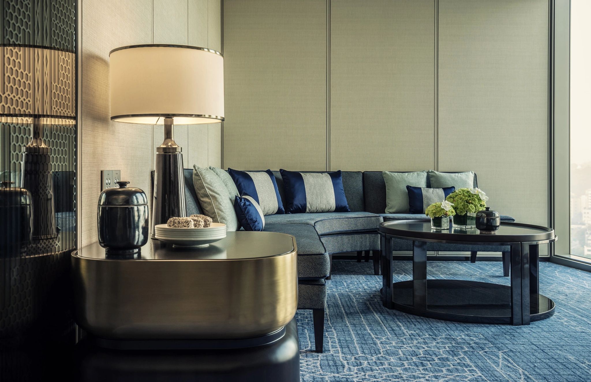 Grand Family King sala de estar - sala chique - sala moderna