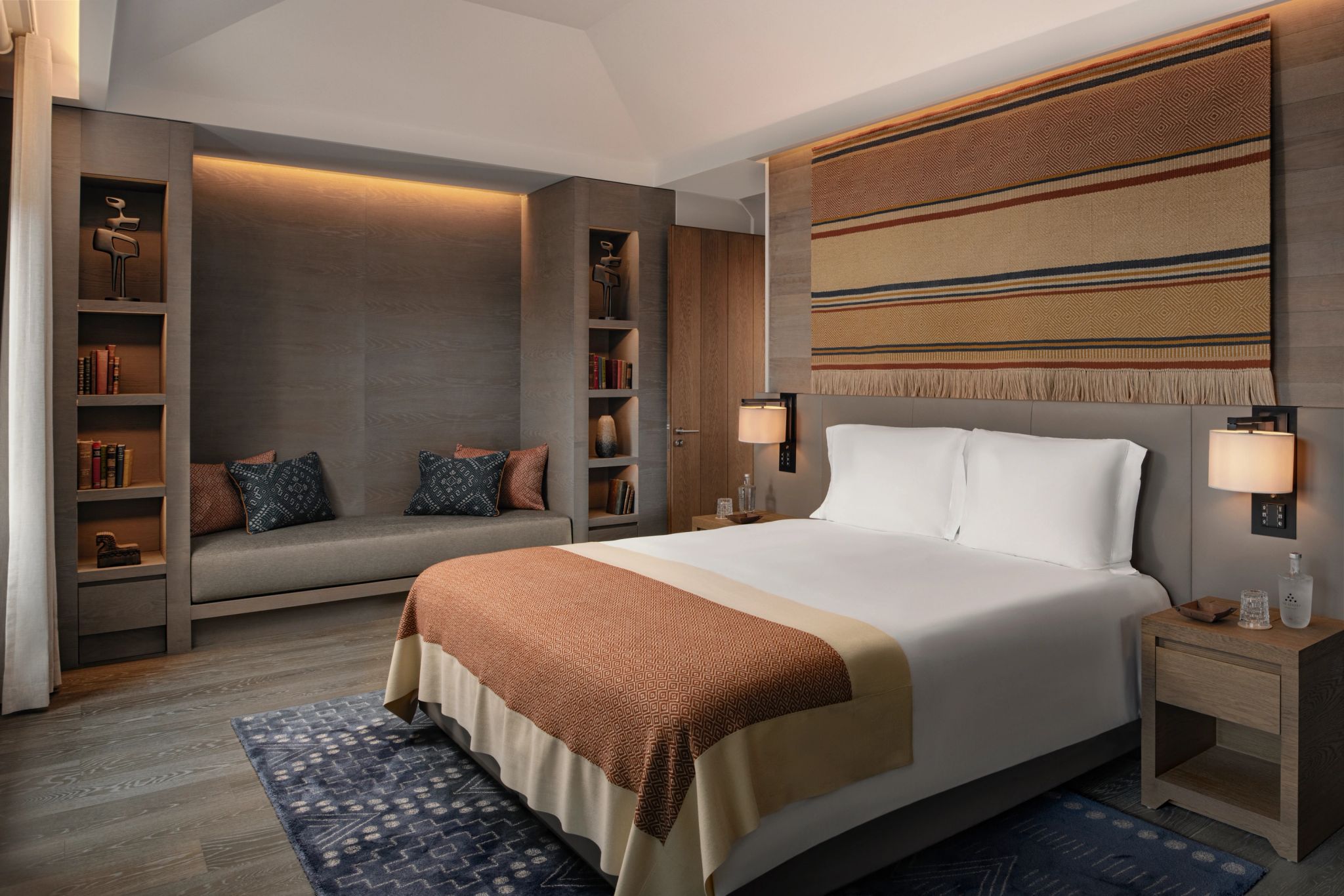 Valley Master Suite cama king-size - suite de luxo - decoracao moderna