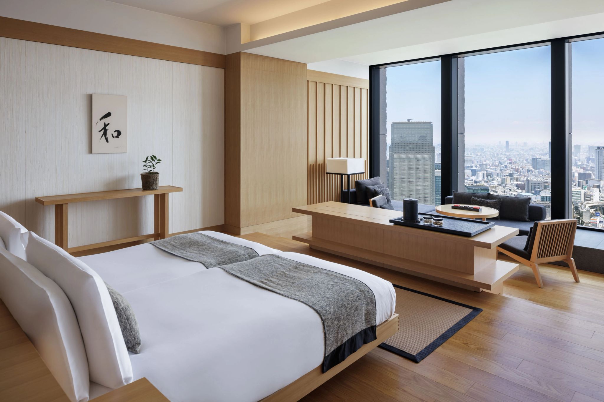 suite twin - camas twin - decoraçao japonesa - suite ampla 