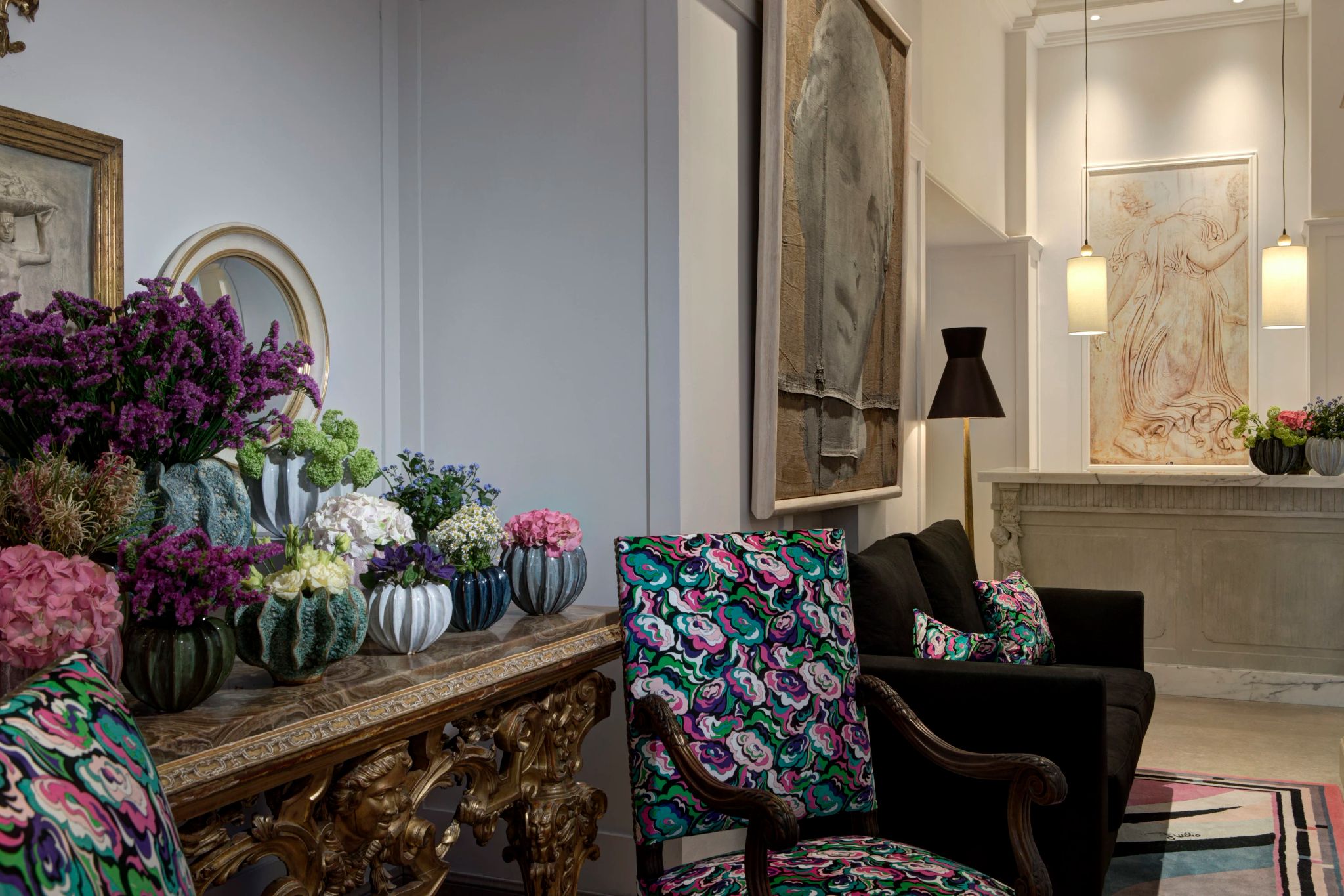 recepçao hotel – saguao hotel de luxo – lobby savoy