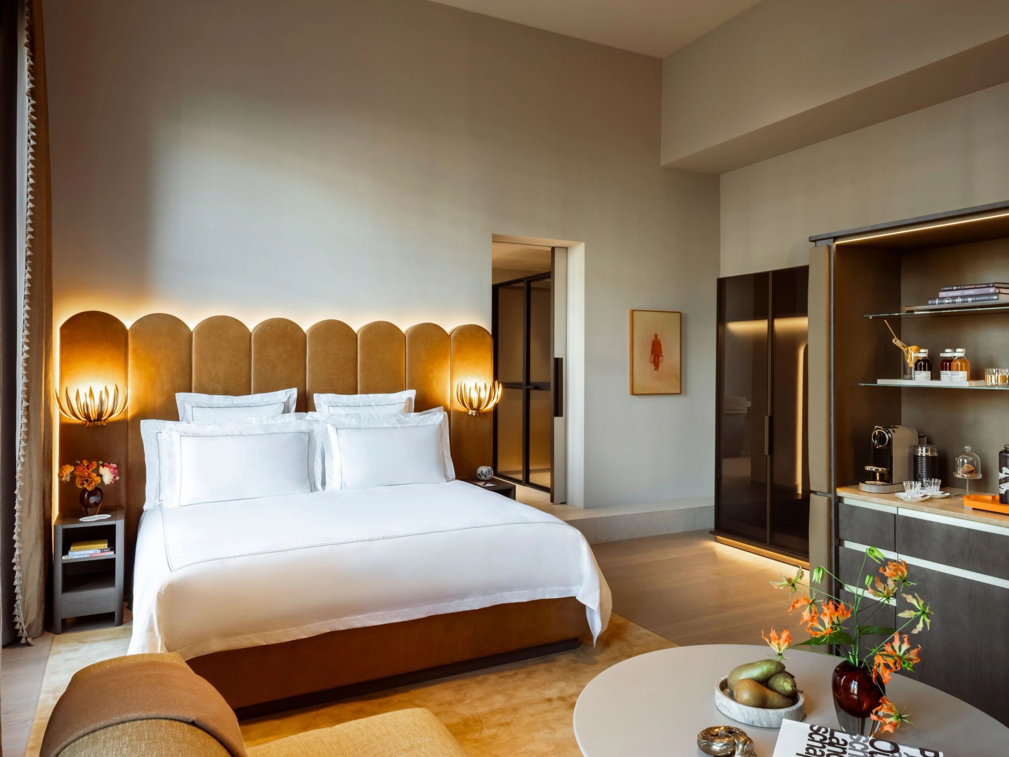 quarto moderno - quarto king - vista canais de amsterdam