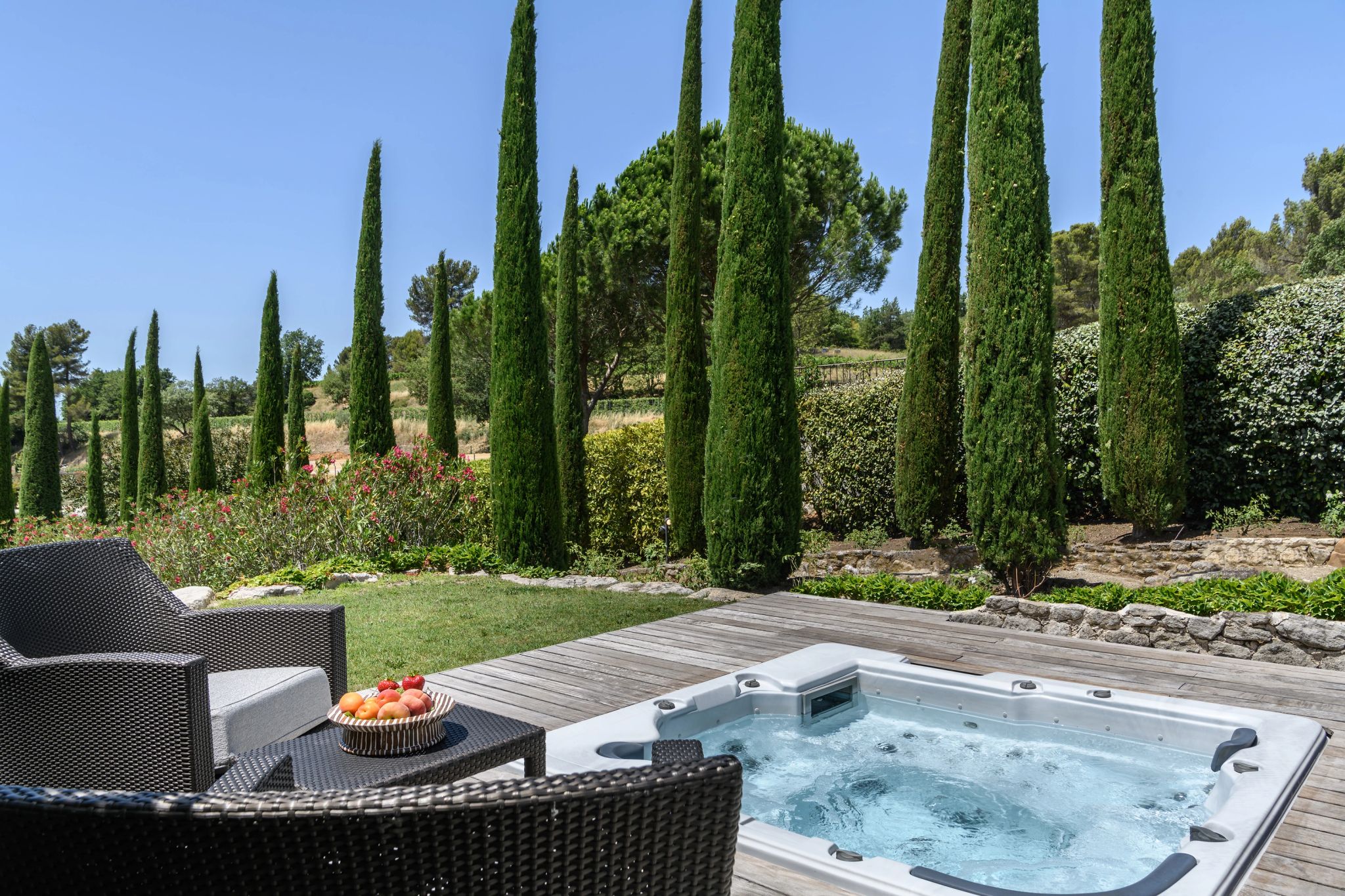 Pool Suite jacuzzi privativa – jacuzzi ao ar livre - jardim privativo - terraço com jacuzzi