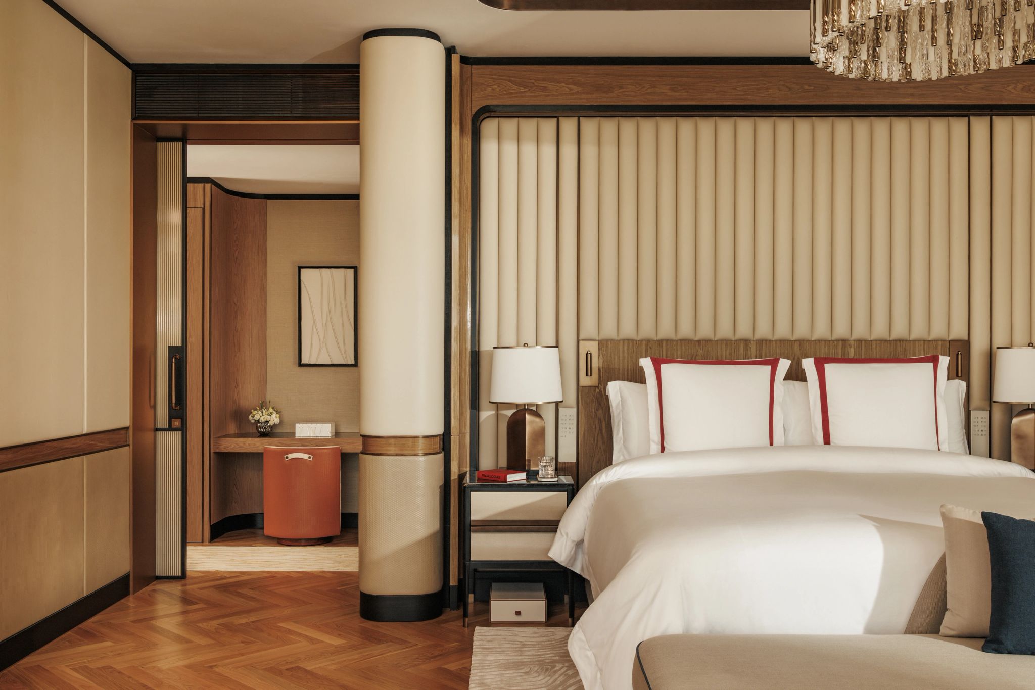 cama de casal - decoracao moderna - suite jumeirah