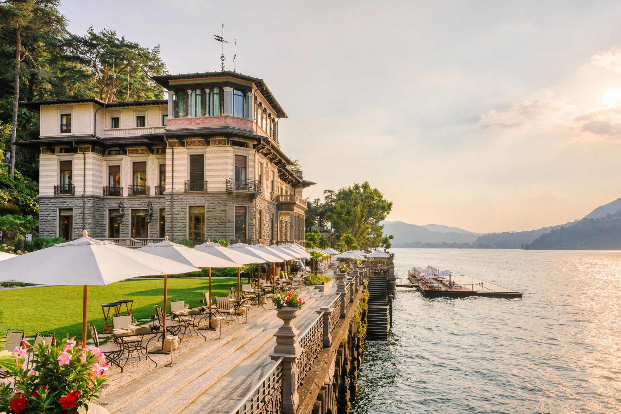 Mandarin Oriental, Lago Di Como hotel bem localizado – hospedagem lago di como – hotel beira lago