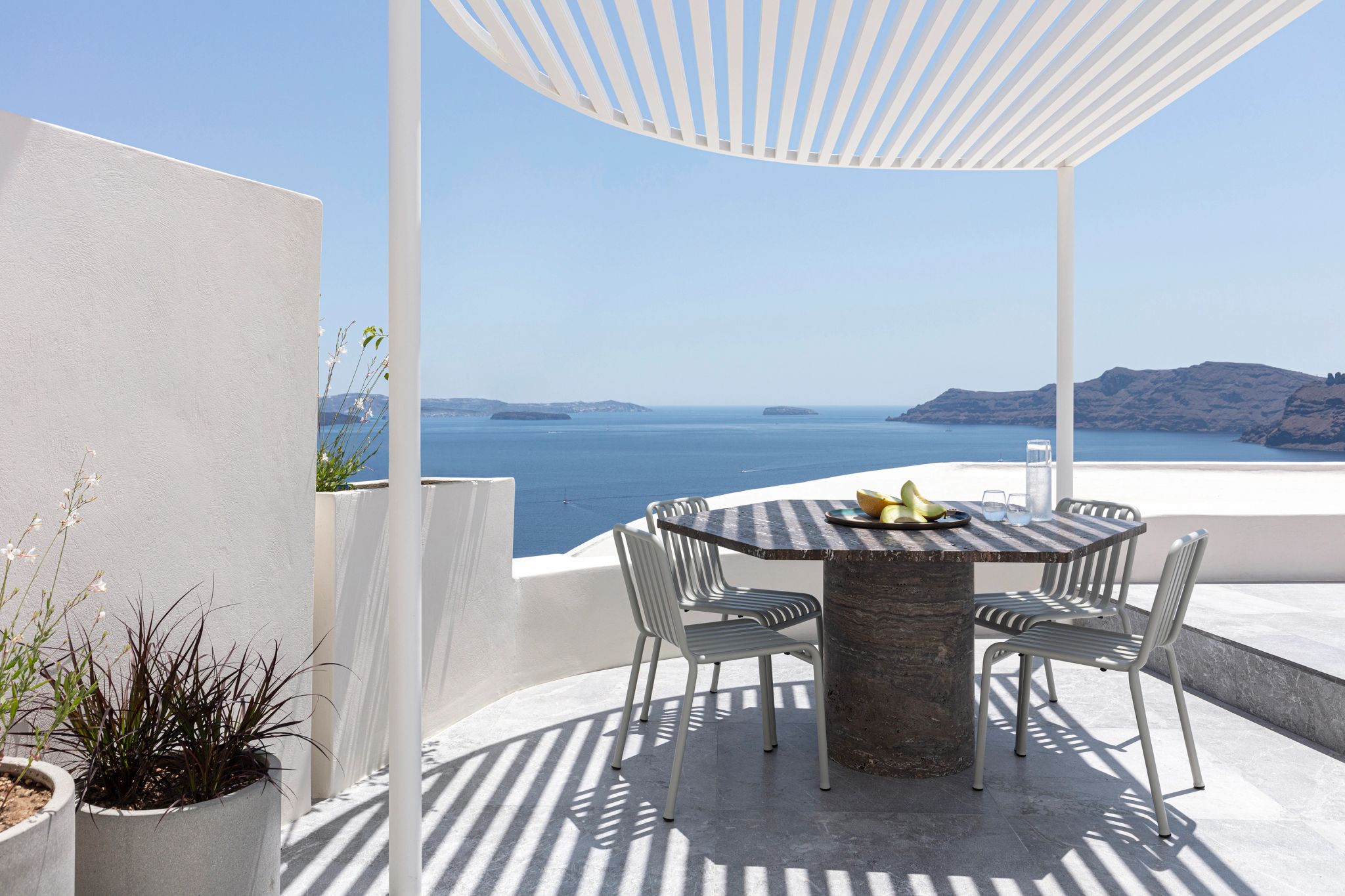 Two Bedroom Pool Villa  mesa de jantar - area gourmet - refeiçao ao ar livre