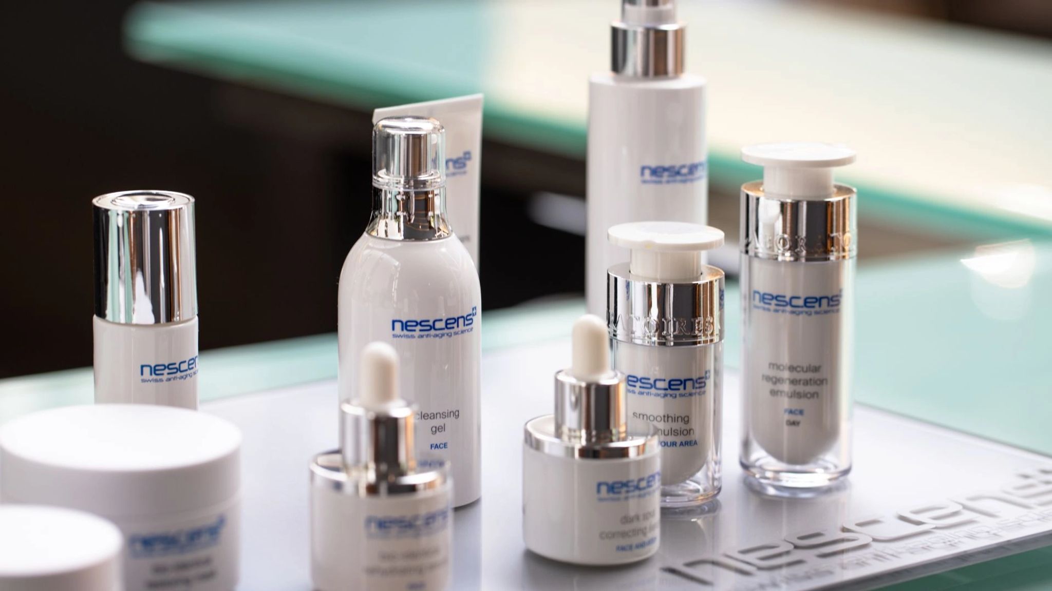 Spa do hotel nescens – skincare suiço - produtos de spa