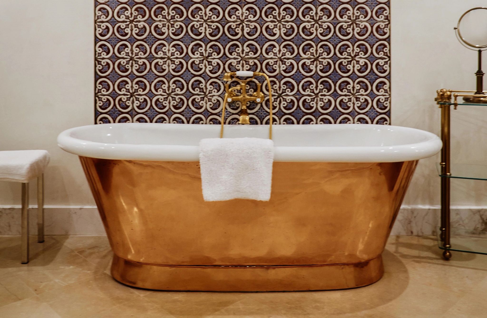 Villa Sant'Andrea Suite banheira de imersao - banheiro - suite luxo