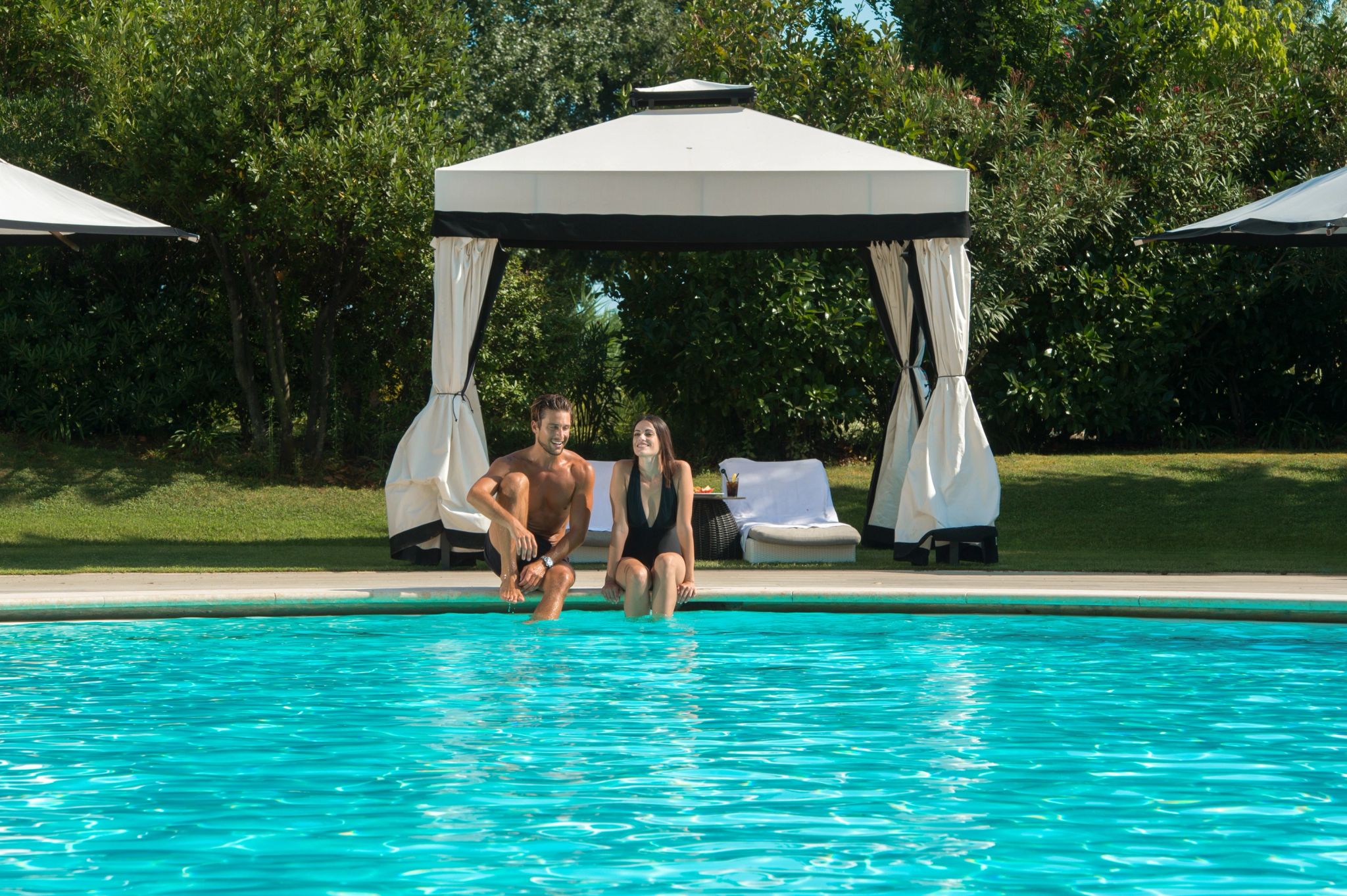 Piscina externa piscina ao ar livre - piscina aquecida - piscina externa