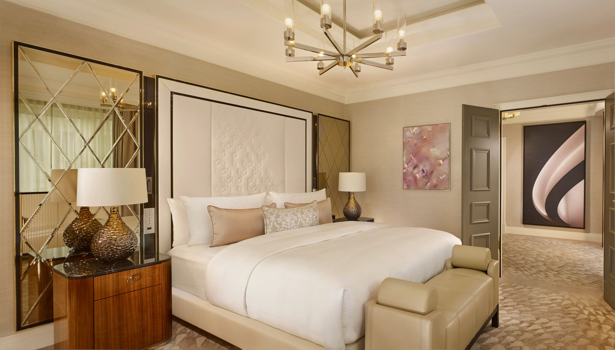 The Ritz-Carlton Suite suite de luxo – suite ampla – decoraçao moderna