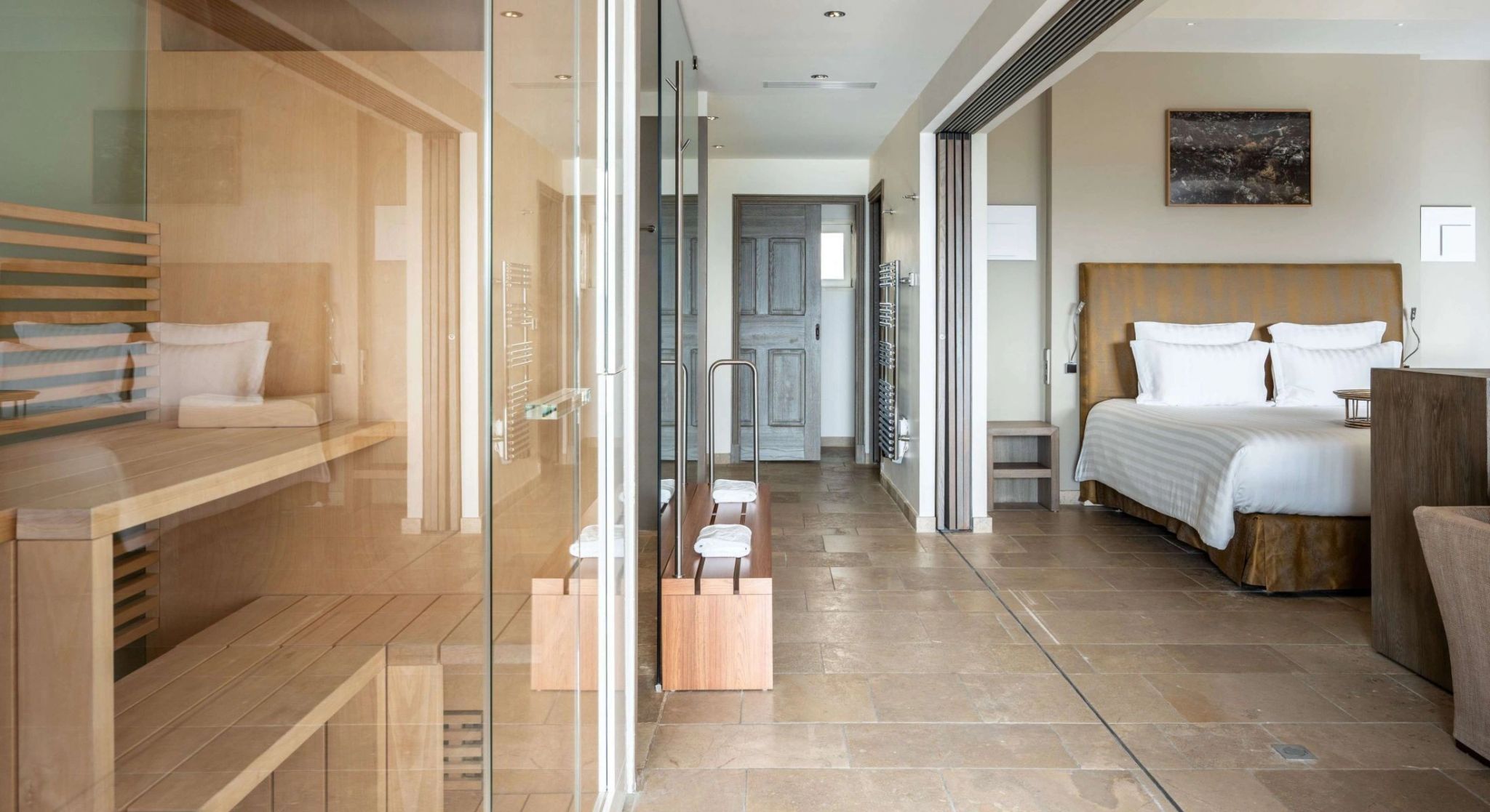 Spa Suite suite com sauna - sauna a vapor - bem estar - suite king - suite de luxo