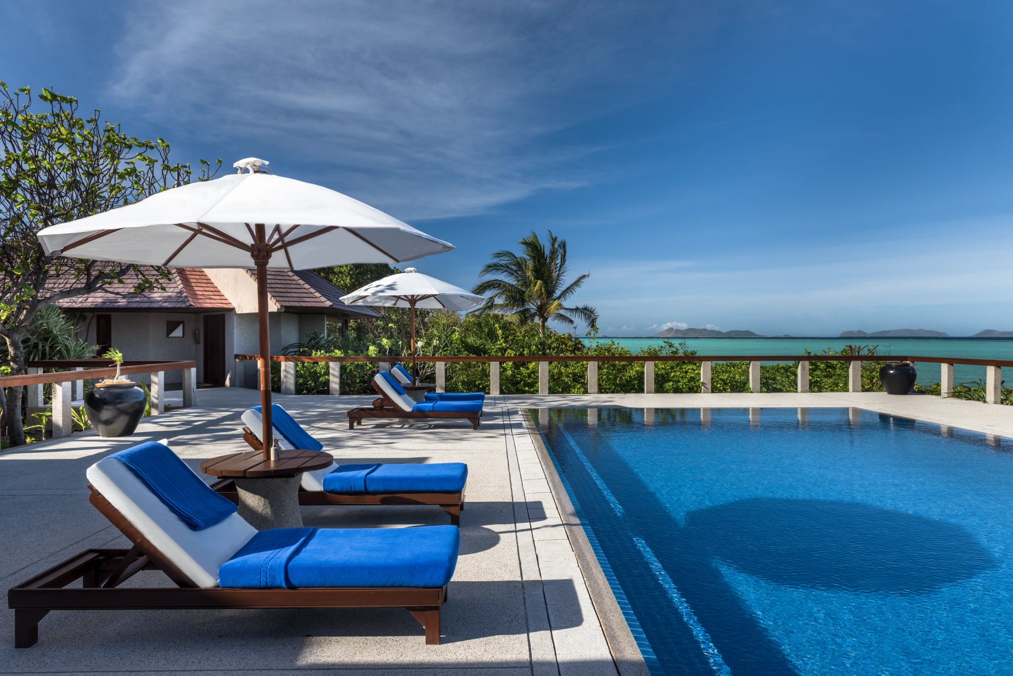 Four Bedroom Lagoon Villa piscina externa - piscina privativa - lazer ao ar livre