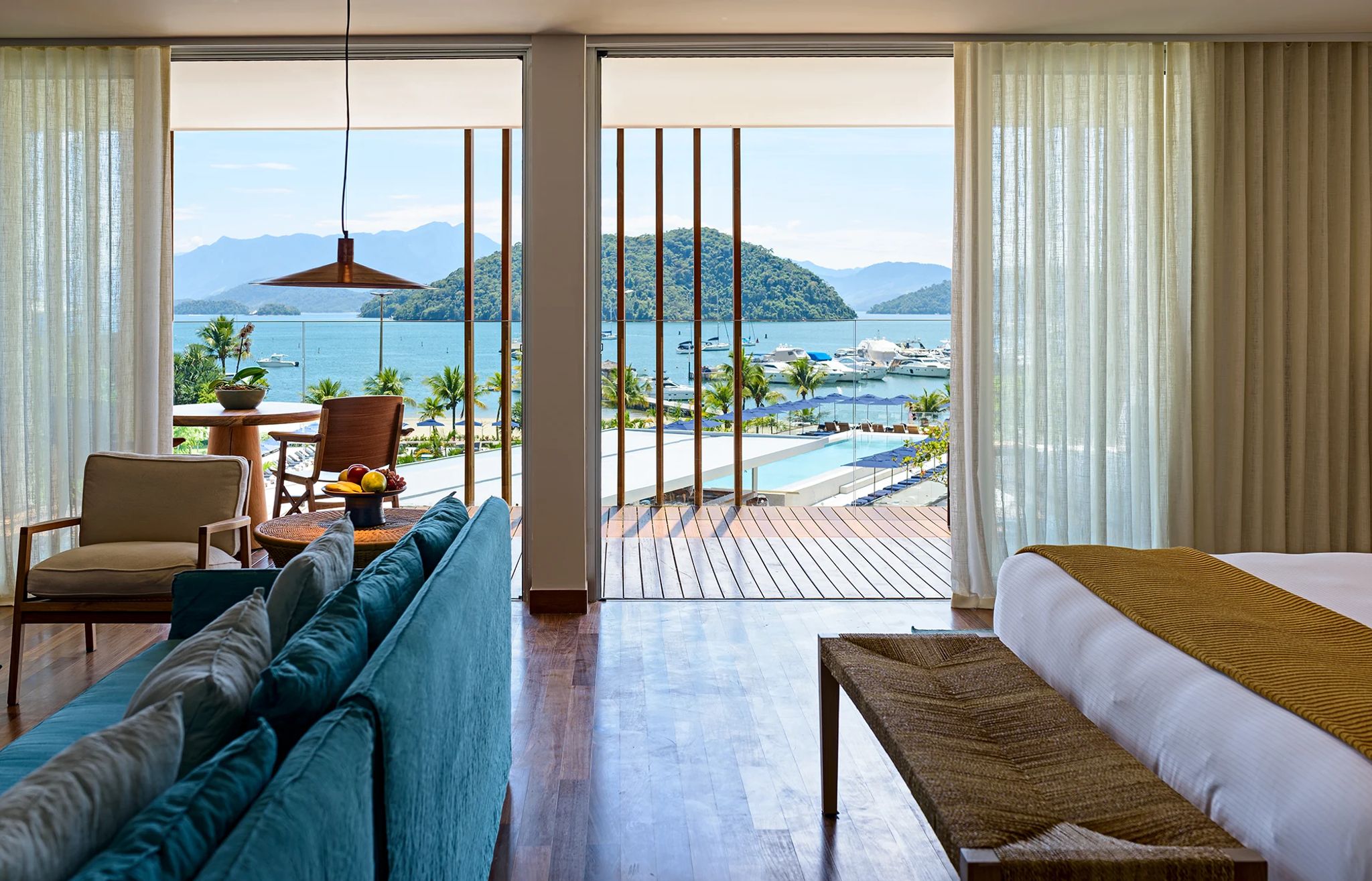 suite vista mar - hotel fasano em angra dos reis