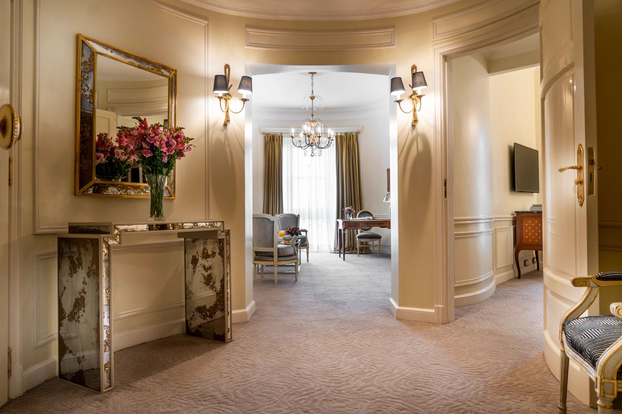 Governor Suite hall de entrada - suite de luxo - suite espaçosa