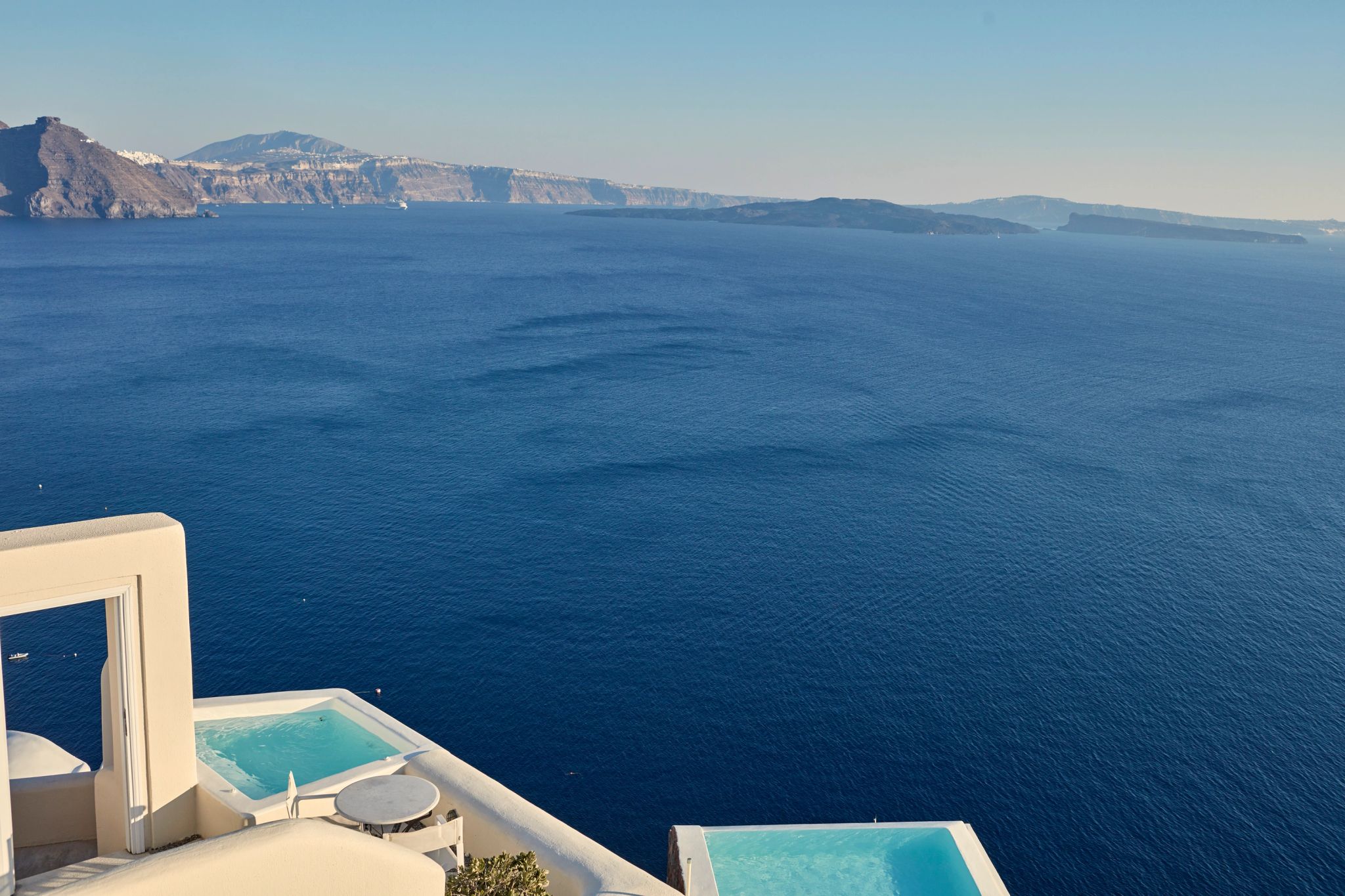 Arquitetura do hotel jacuzzi ao ar livre - hotel frente mar - vista mar - lazer ao ar livre