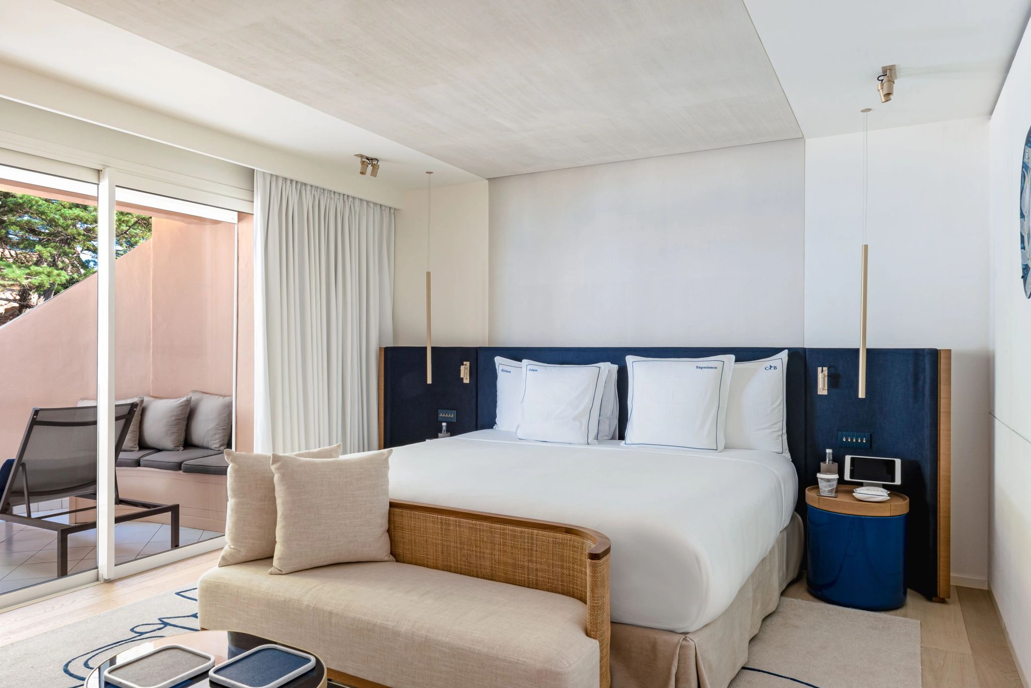 Deluxe Sea Suite cama de hotel – suite de casal – suite bem-estar