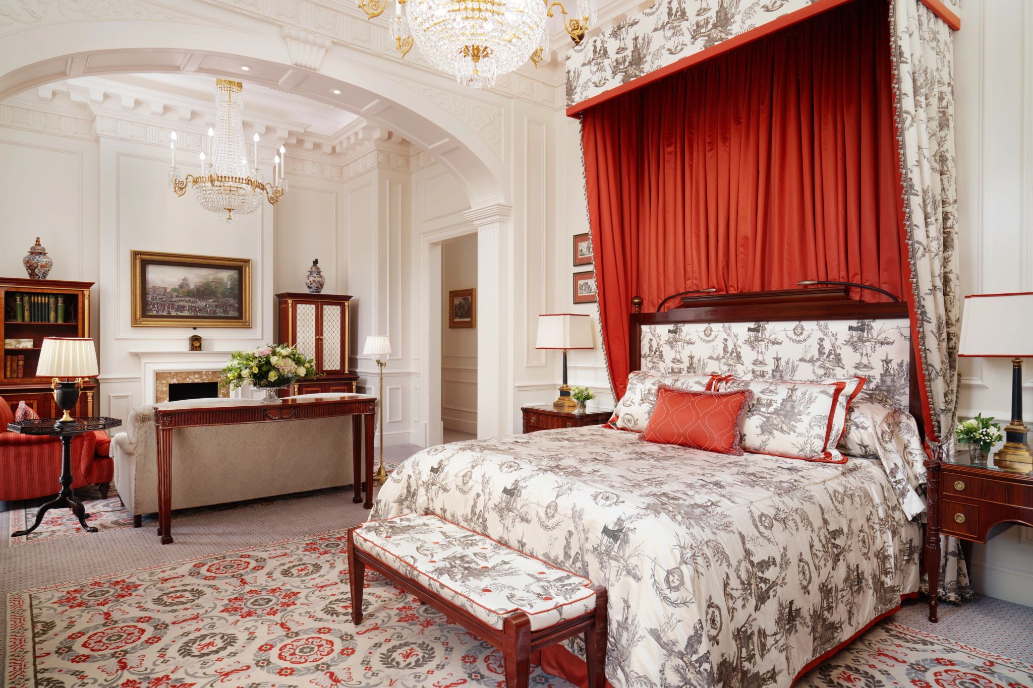 royal suite - signature suite - decoraçao classica