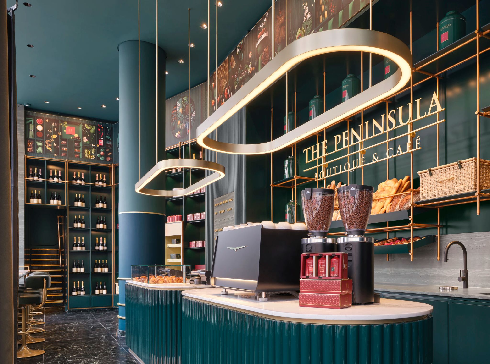 the peninsula boutique e cafe – cafe moderno londres - cafe em londres 