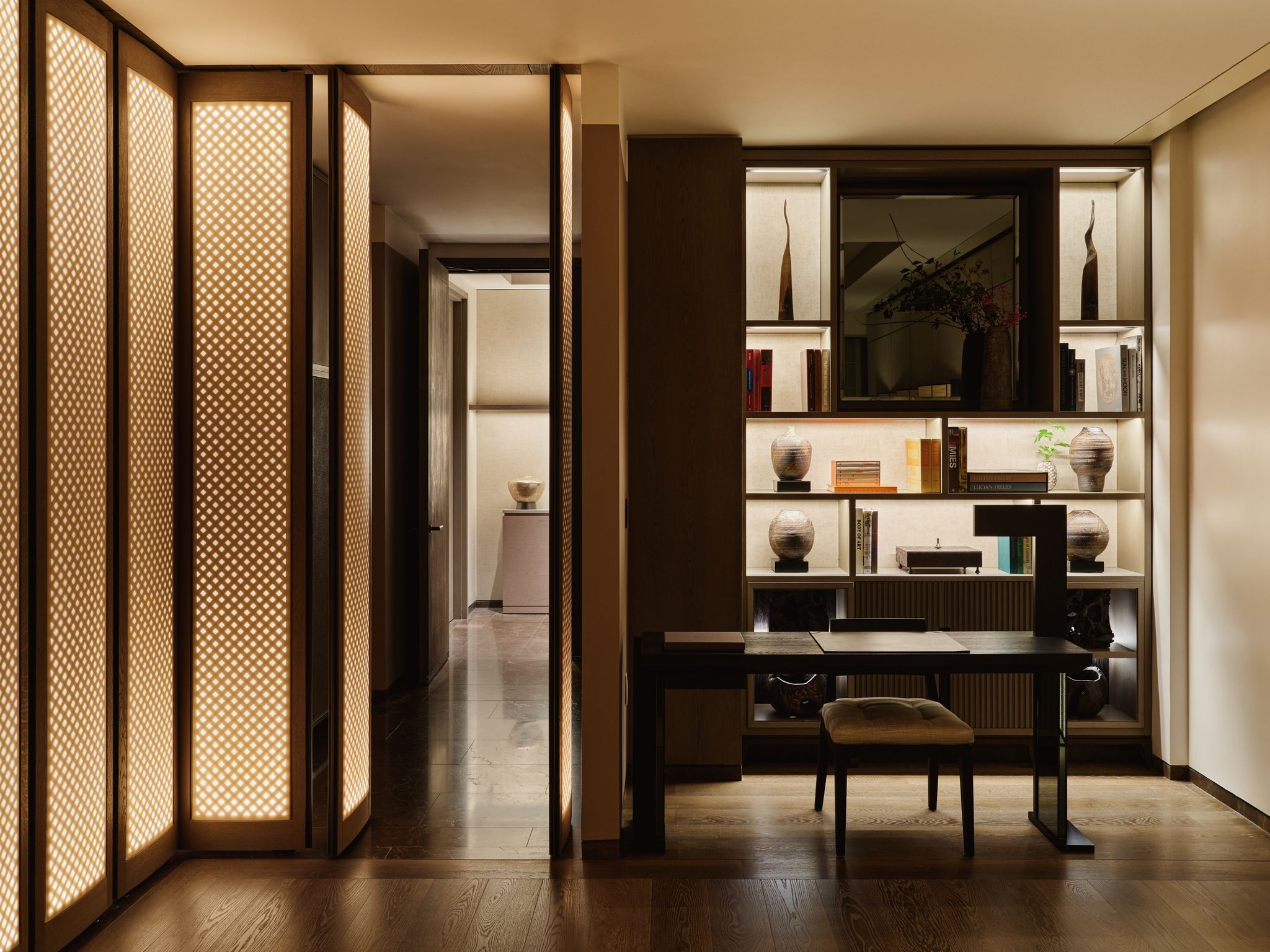 suite com escritorio – decoracao moderna – suite 5 estrelas