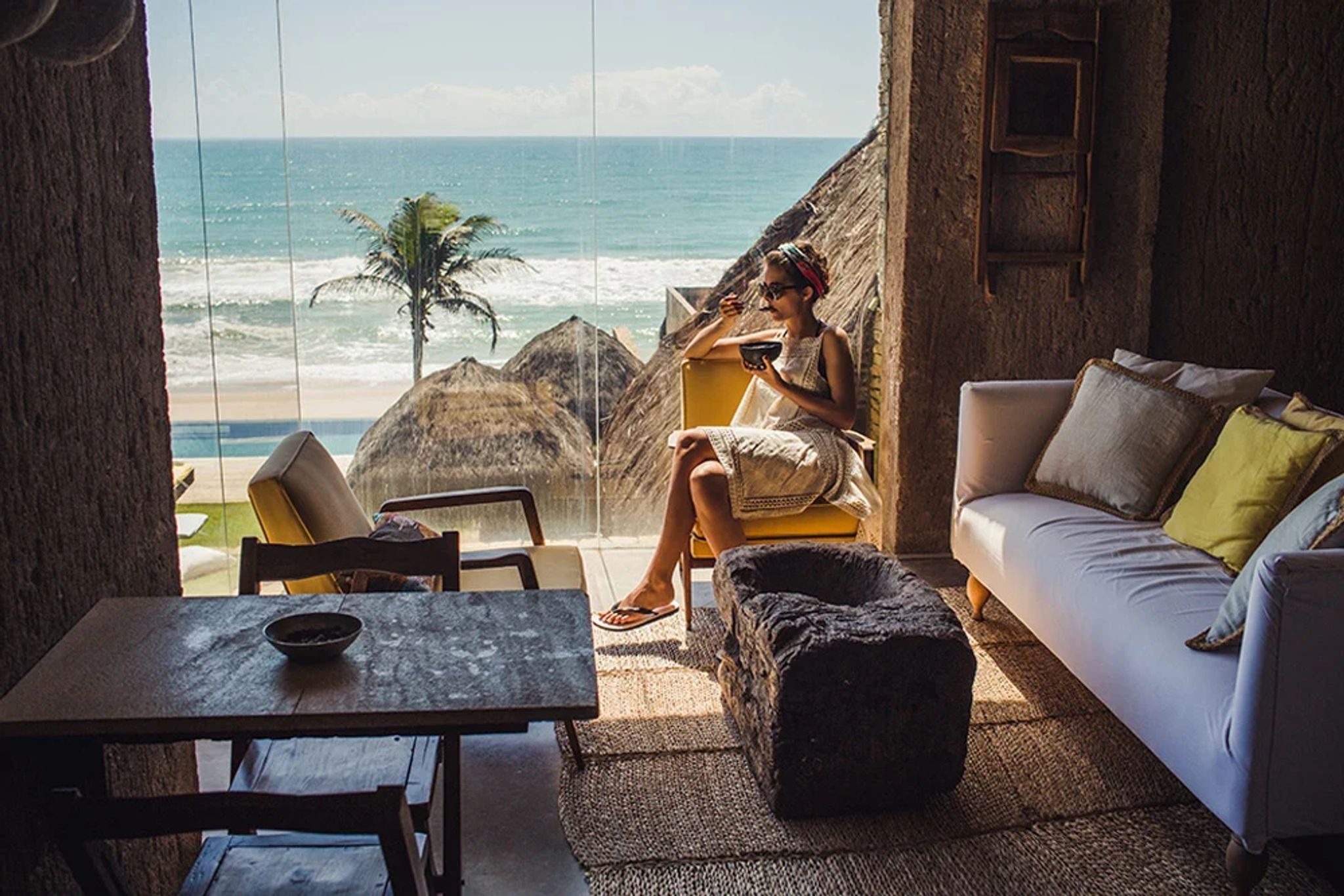 bar de hotel - vista para o mar hotel