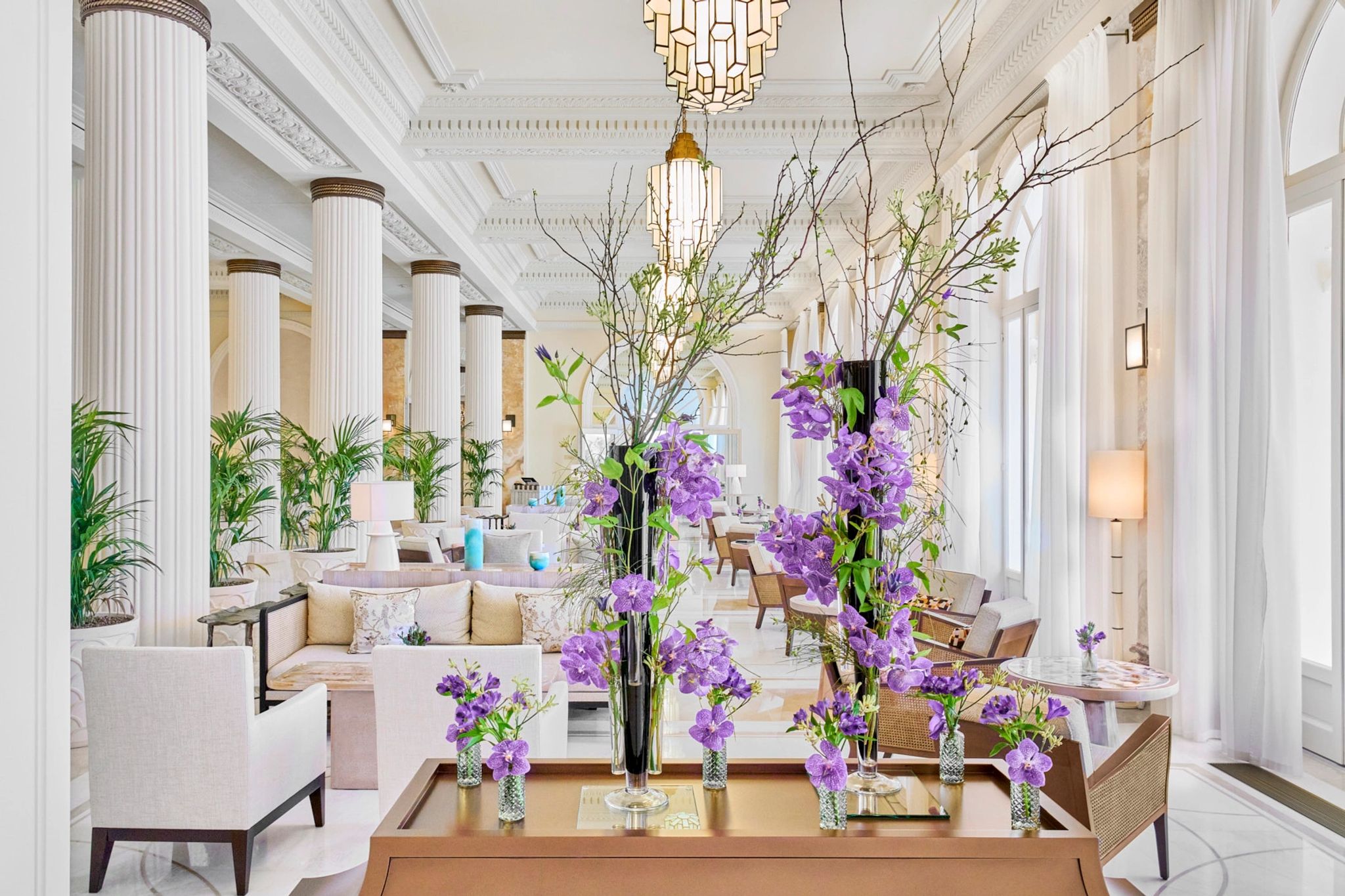 Camélia Tea Lounge lounge de luxo - area gourmet - lounge de hotel