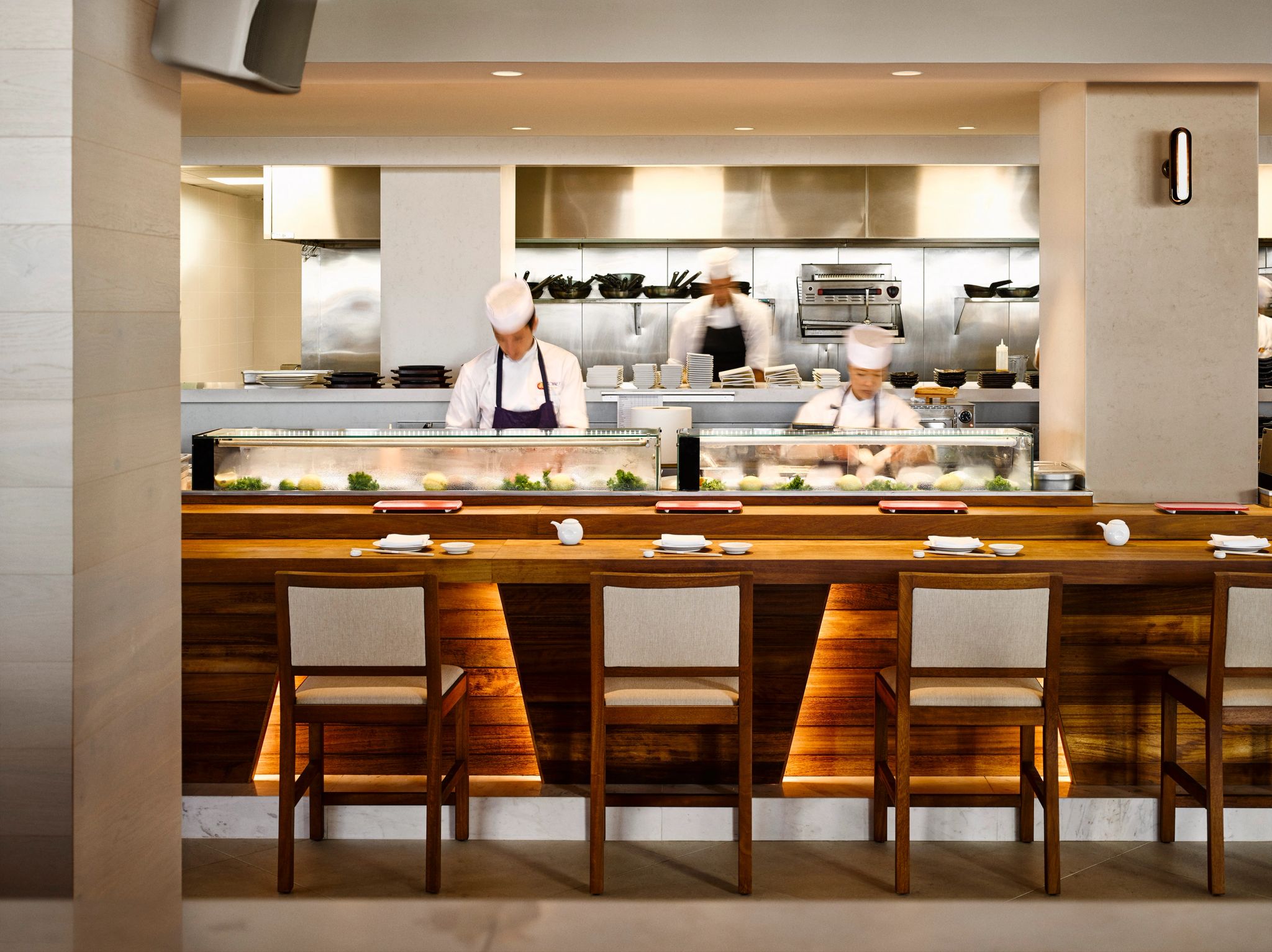 Restaurante Nobu restaurante moderno - cozinha aberta - restaurante japones