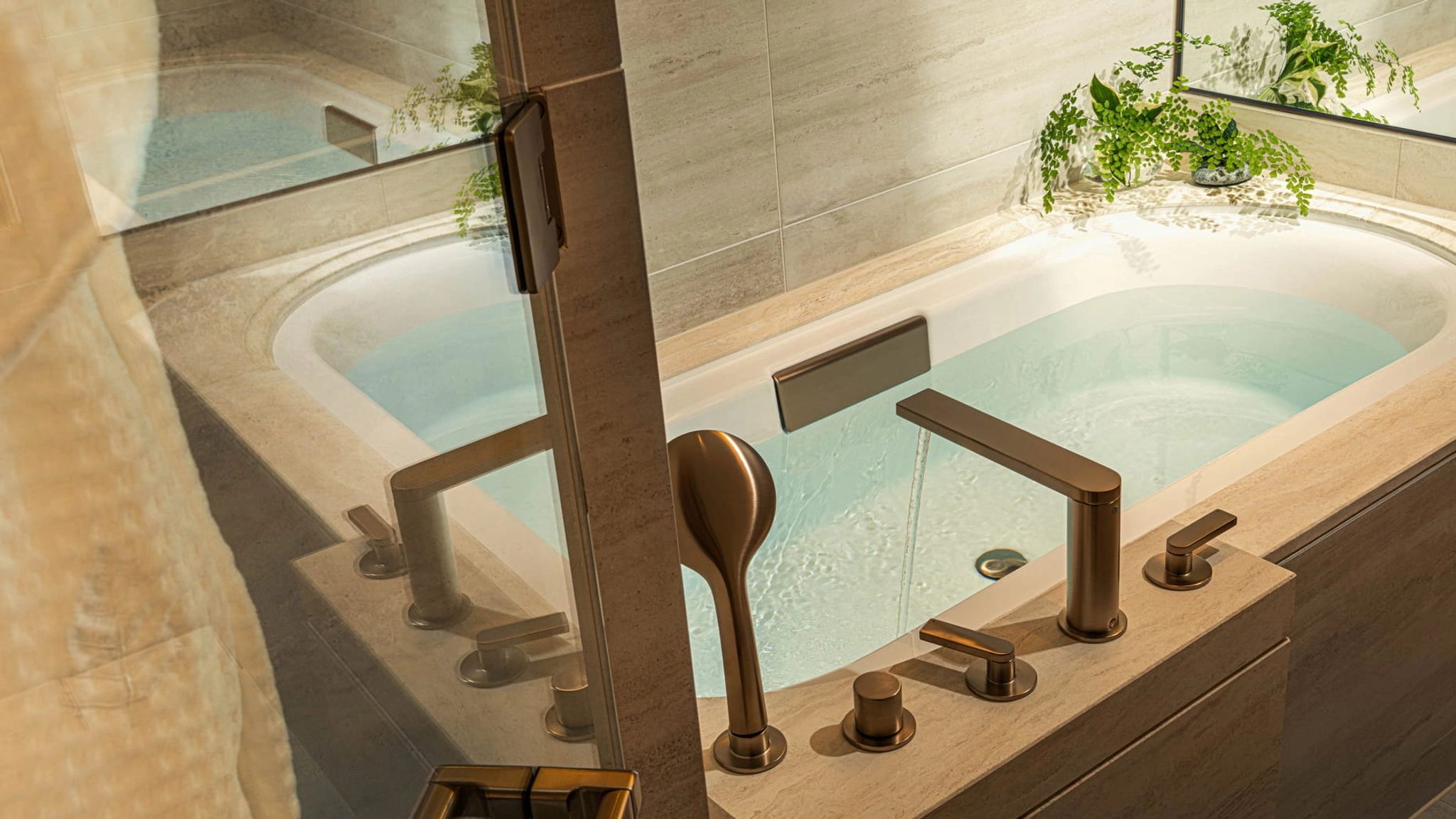 Eki banheiro marmore - design contemporaneo - ambiente sofisticado