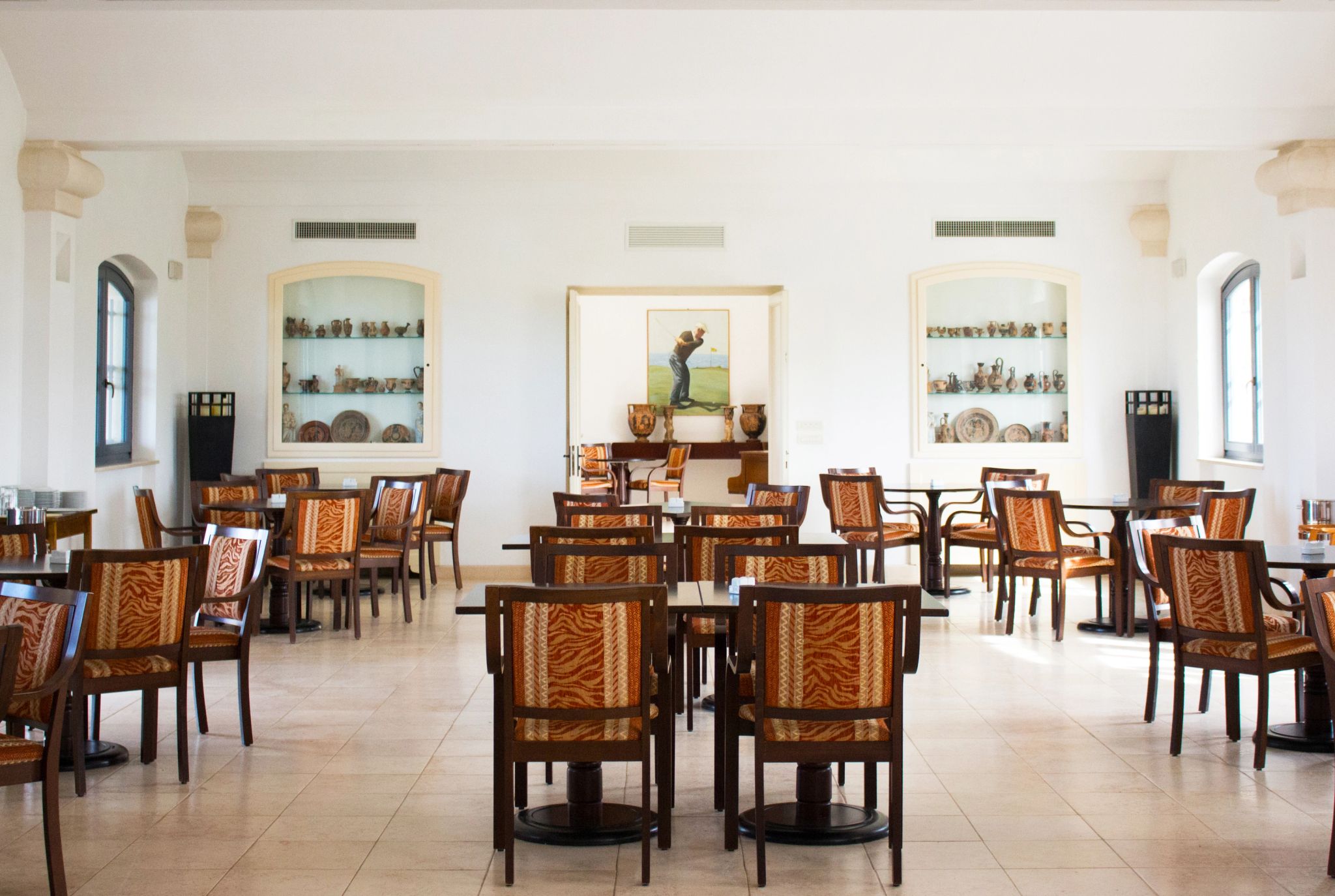 San Domenico Golf area interna restaurante - decoraçao classica – design de luxo