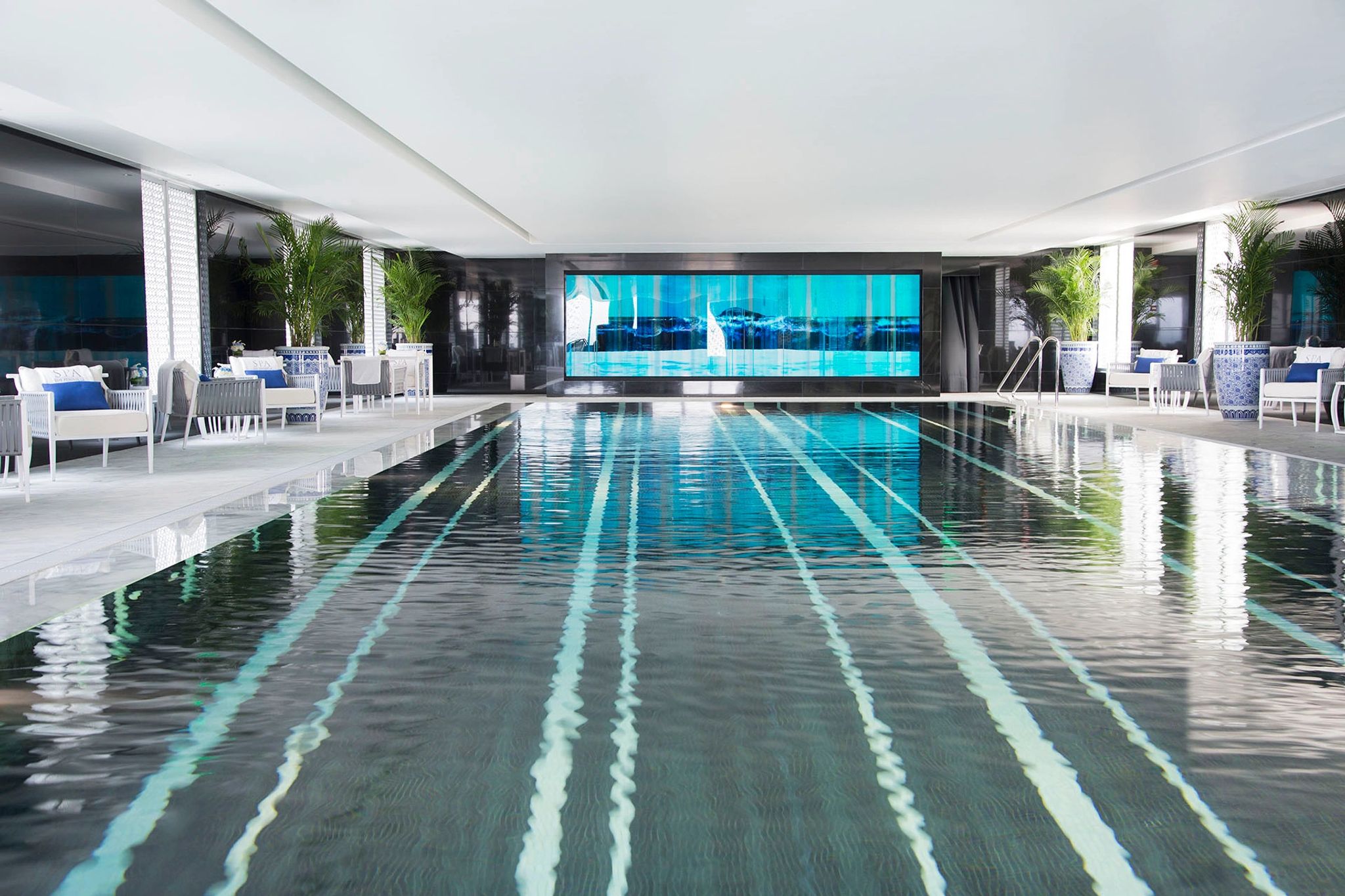 piscina de luxo – piscina interna – piscina the peninsula