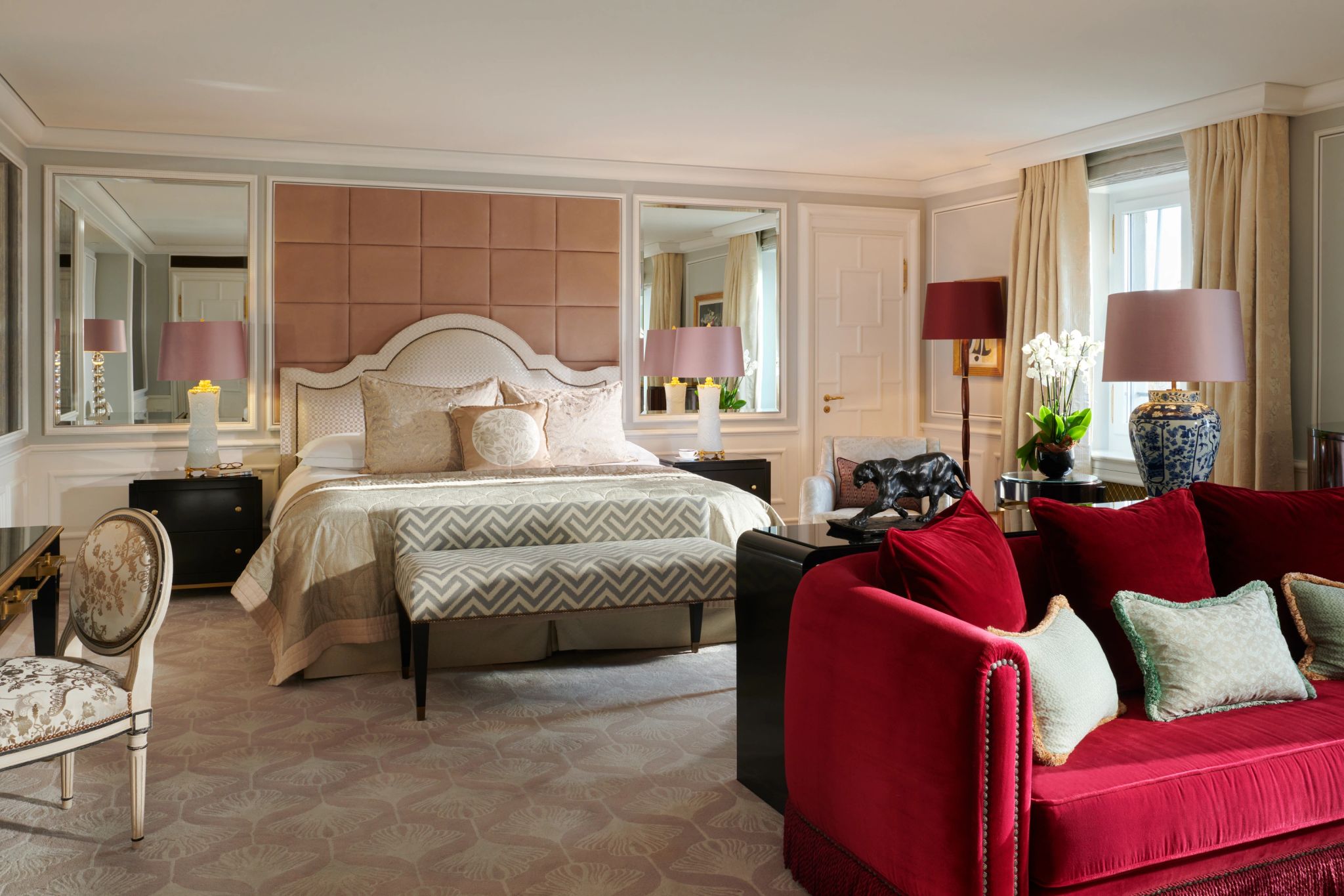 Baur au Lac quarto luxo - bem decorado - hospedagem zurique