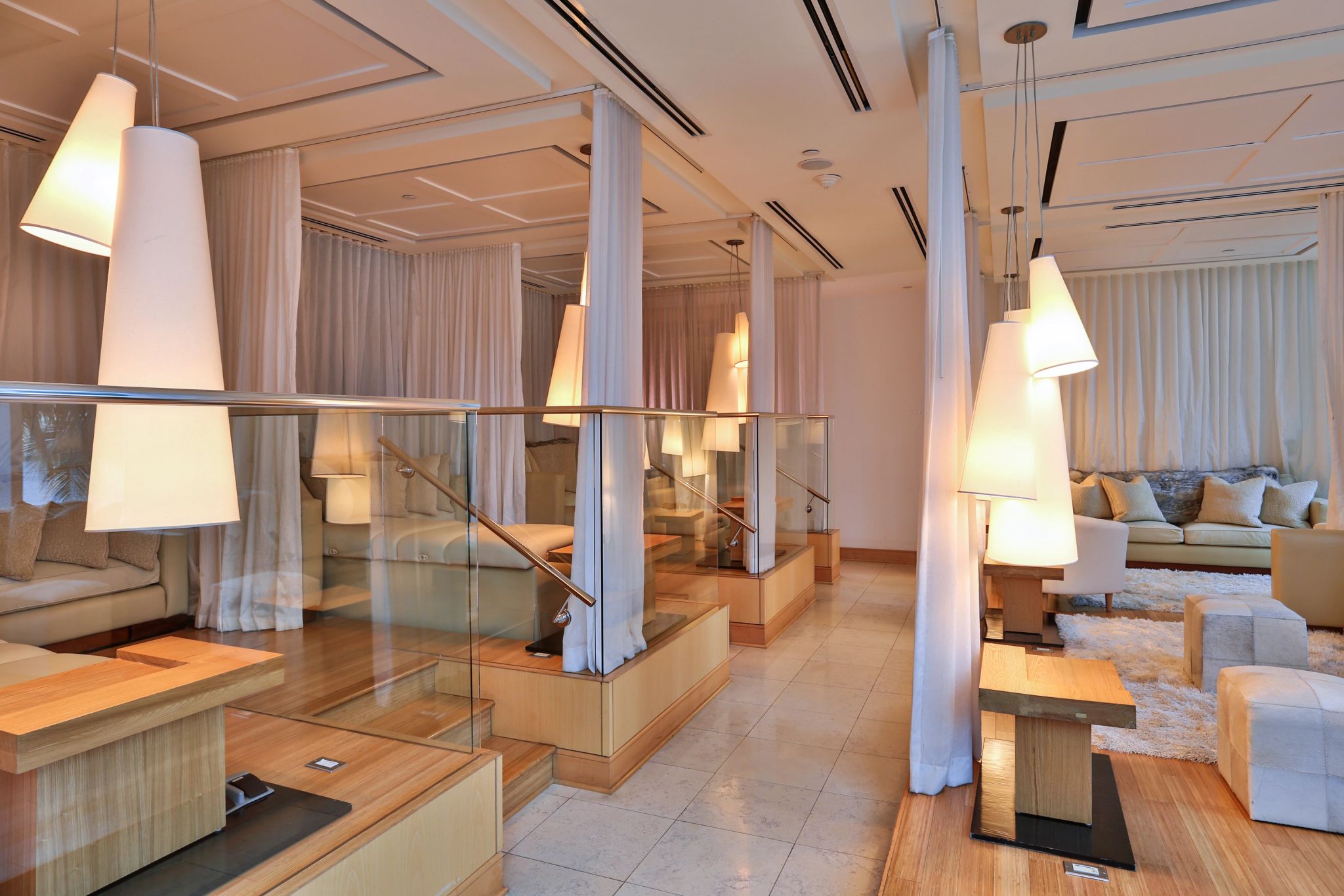 salas de tratamento - spa de luxo - spa moderno 