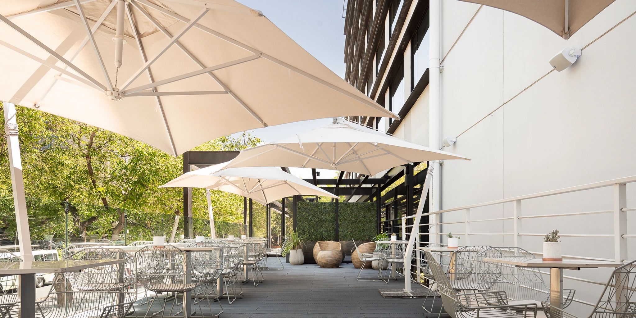 Restaurante Bistro M terraço gourmet - restaurante com terraço - gastronomia argentina