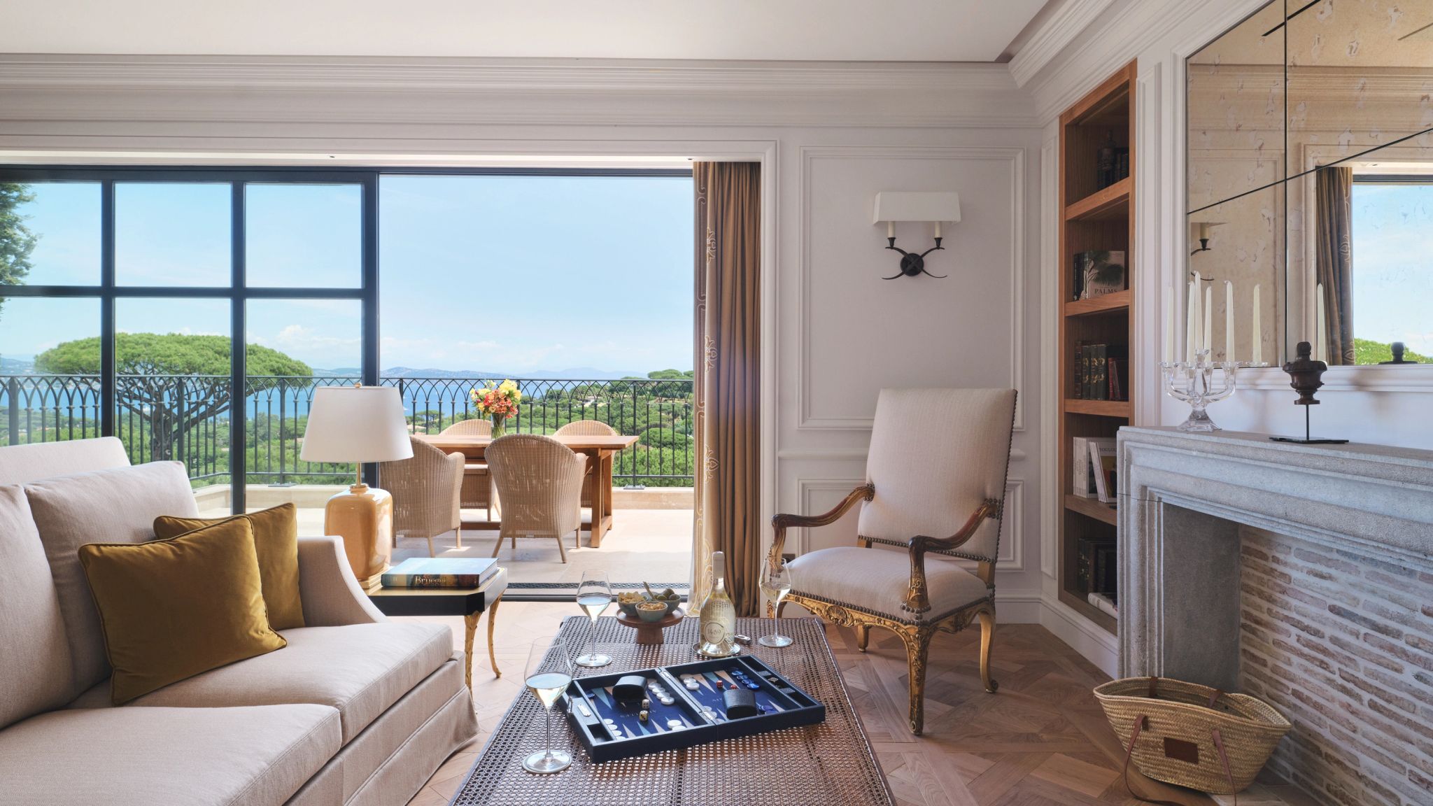 Two Bedroom Suite sala de estar – vista panoramica - decoracao premium