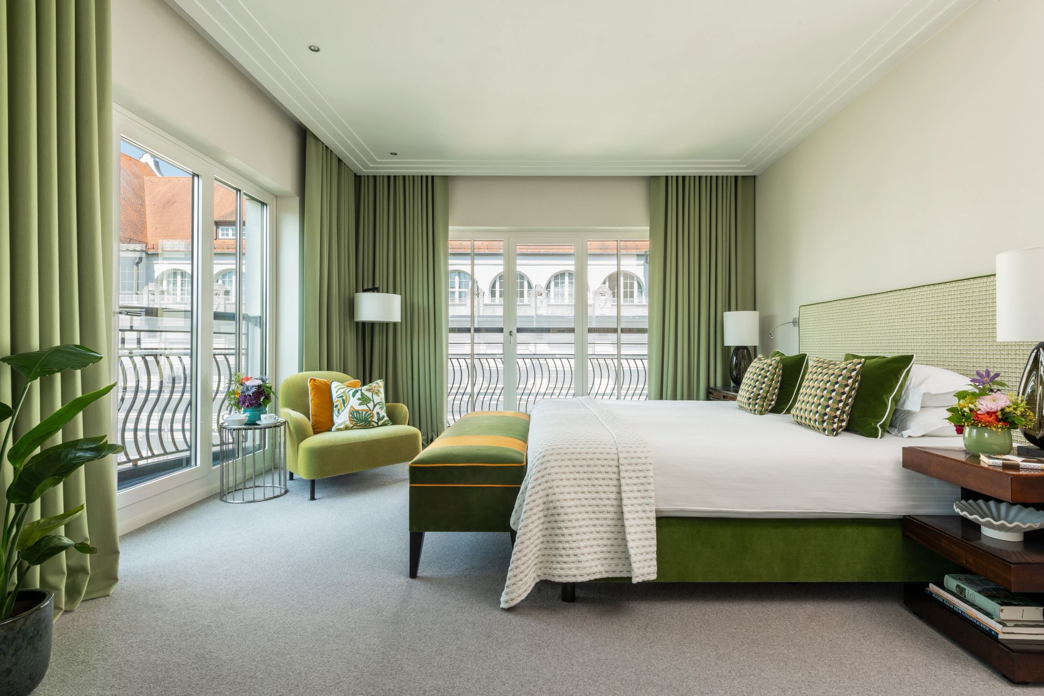 vista panoramica – suite ampla – cama de casal