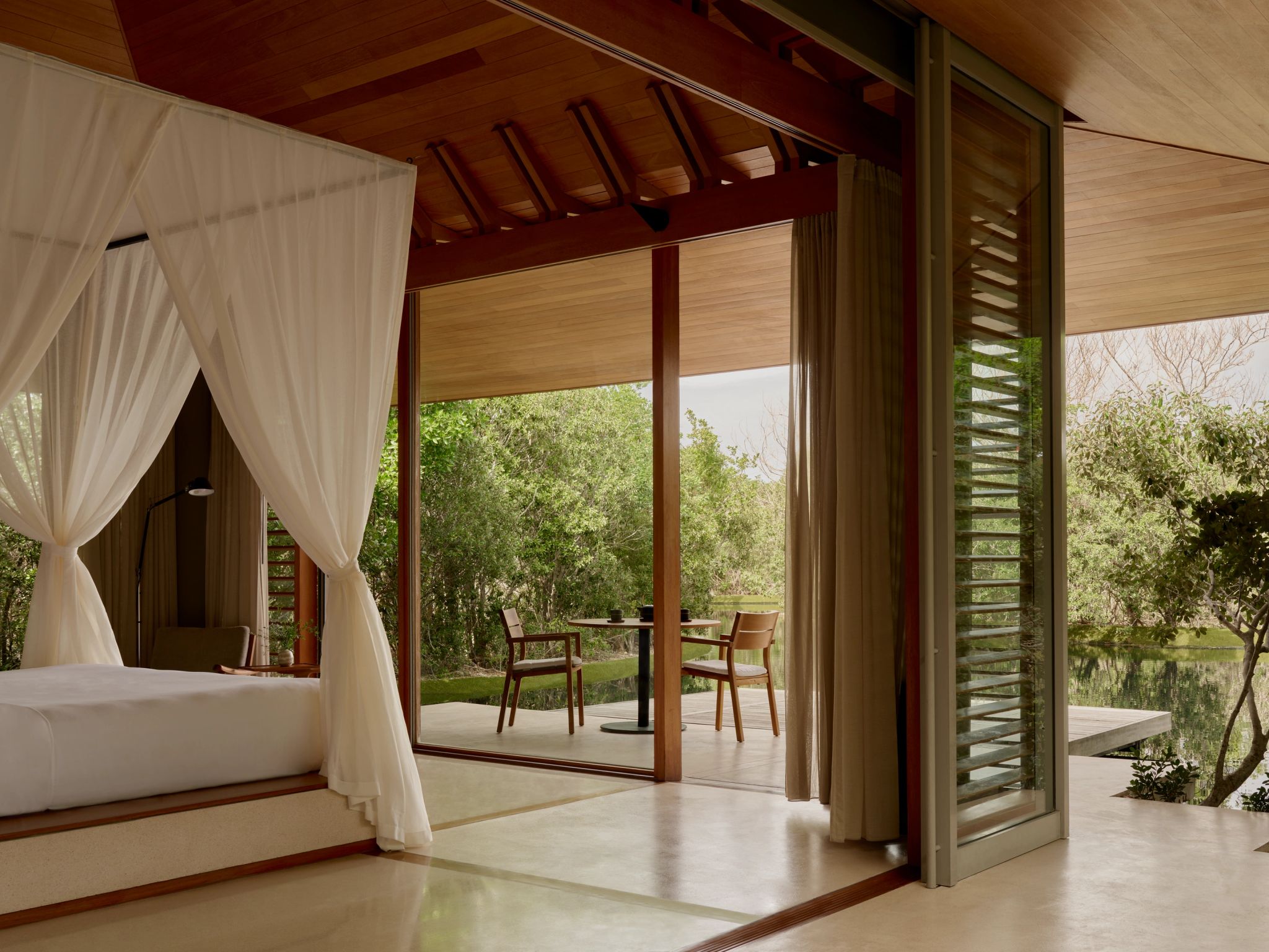 Tranquility Pavilion pavilhao - suite arejada - cama de casal