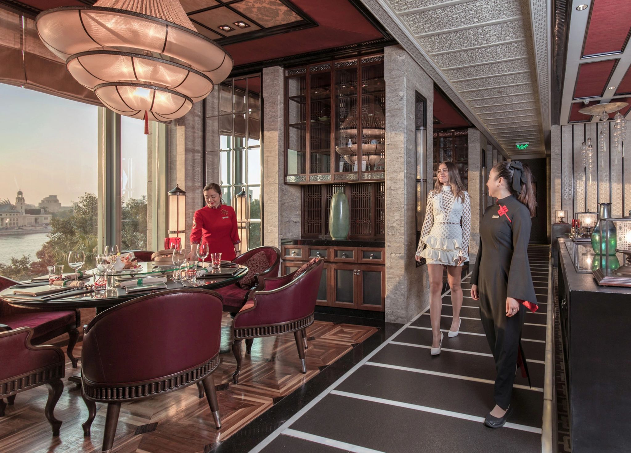 Restaurante do Hotel restaurante sofisticado com vista panorâmica e serviço premium