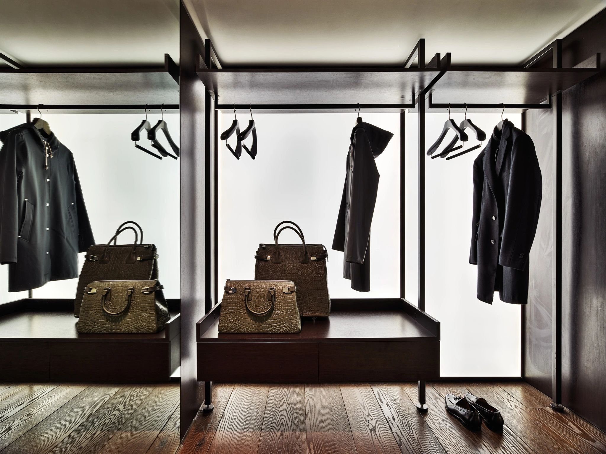 closet moderno - closet espaçoso - closet de luxo