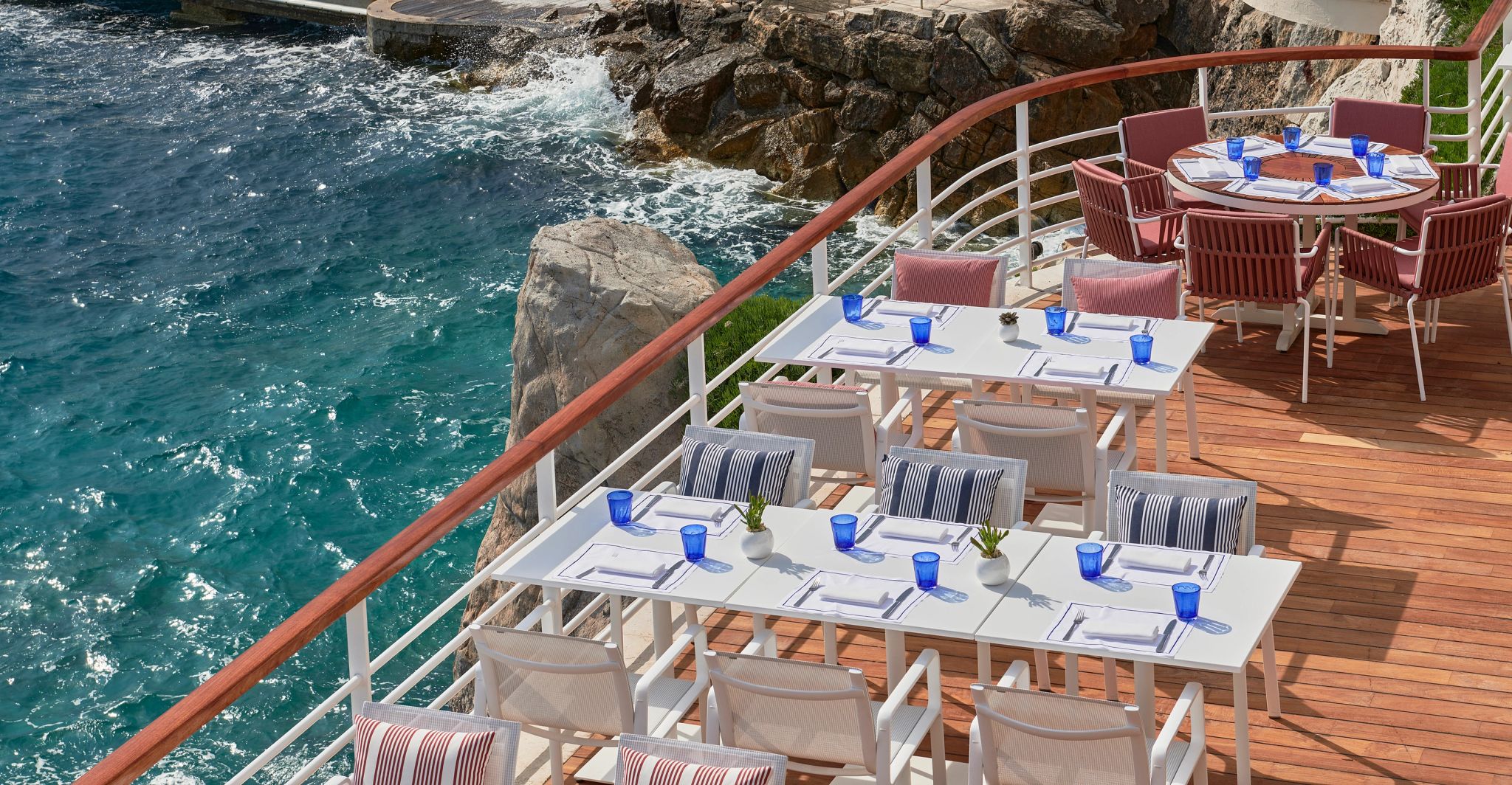 Restaurante The Grill restaurante de grelhados - terraço frente mar - restaurante com terraço