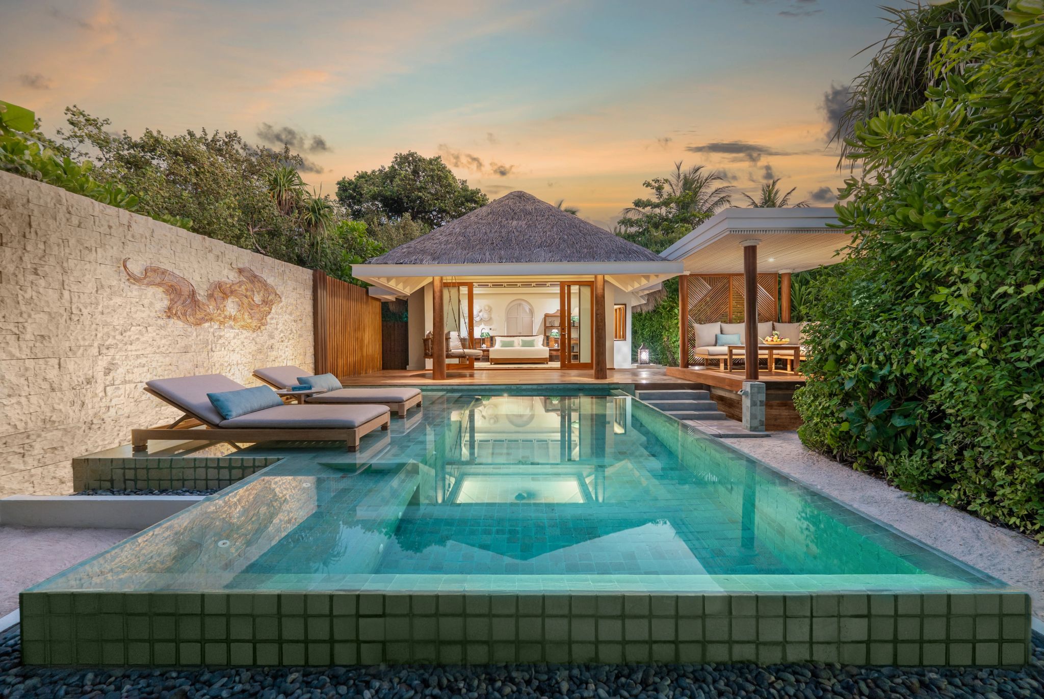 One Bedroom Family Beach Pool Villa piscina externa - vila com piscina - piscina externa