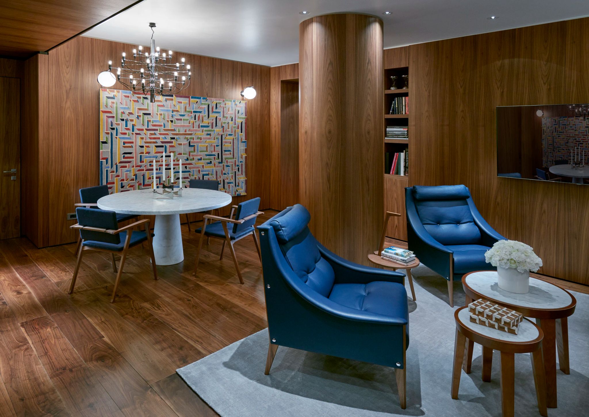 sala privativa – decoração moderna – suite 5 estrelas