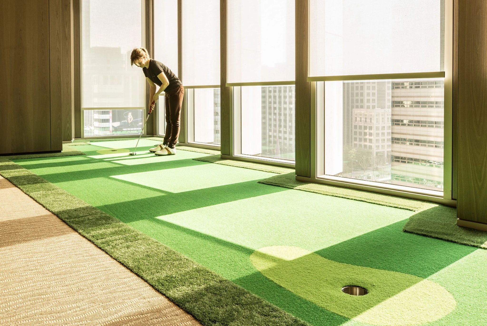 Experiênica de golfe golfe profissional - golfe - campo de golfe - pratica de golfe