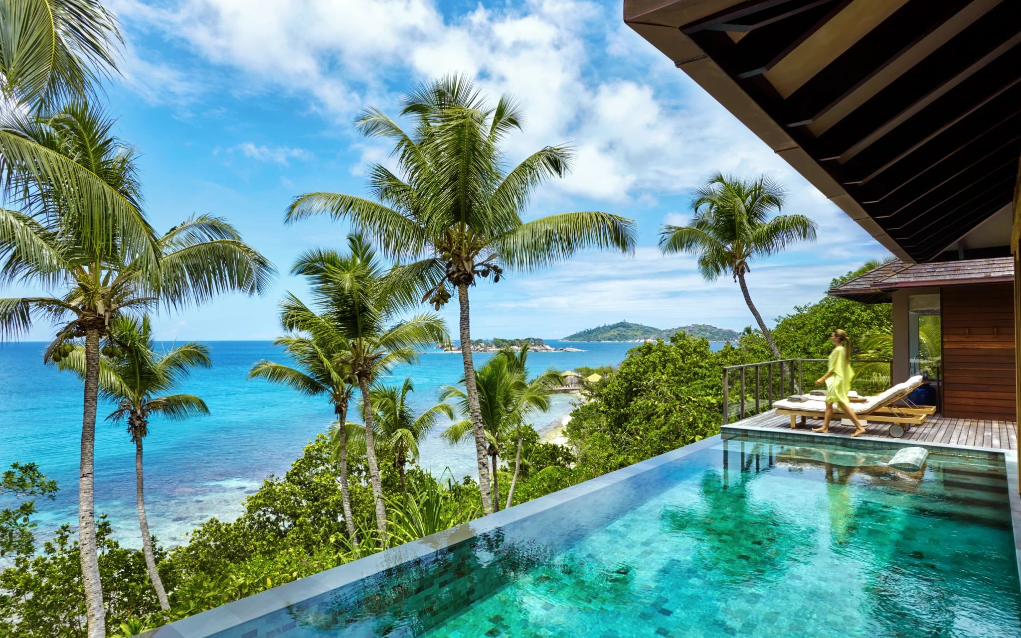 Signature Two-Bedroom Pool Villa piscina signature dois quartos - infinity pool granito - pool vista oceano
