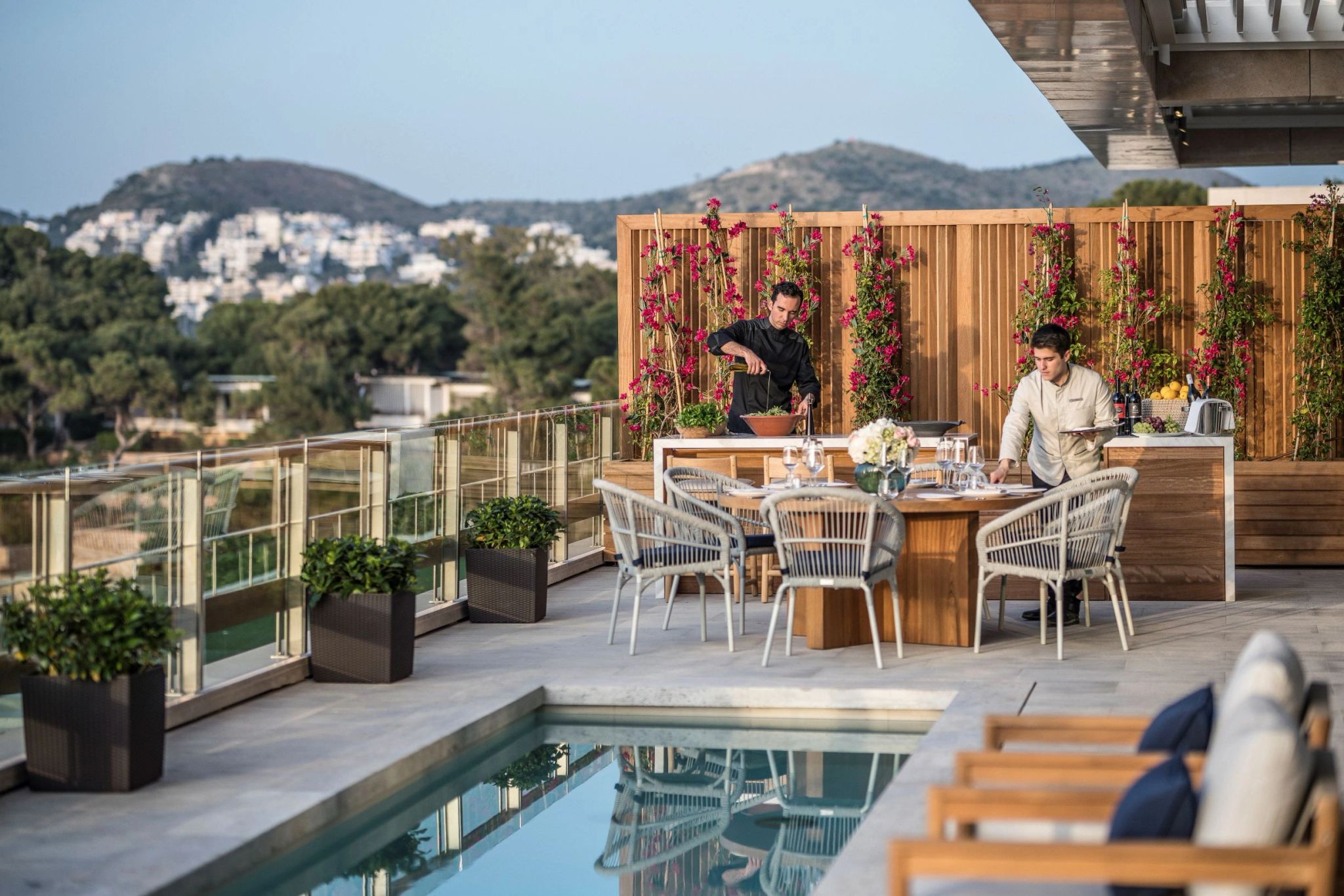 piscina privativa - suite com terraço - lazer ao ar livre 