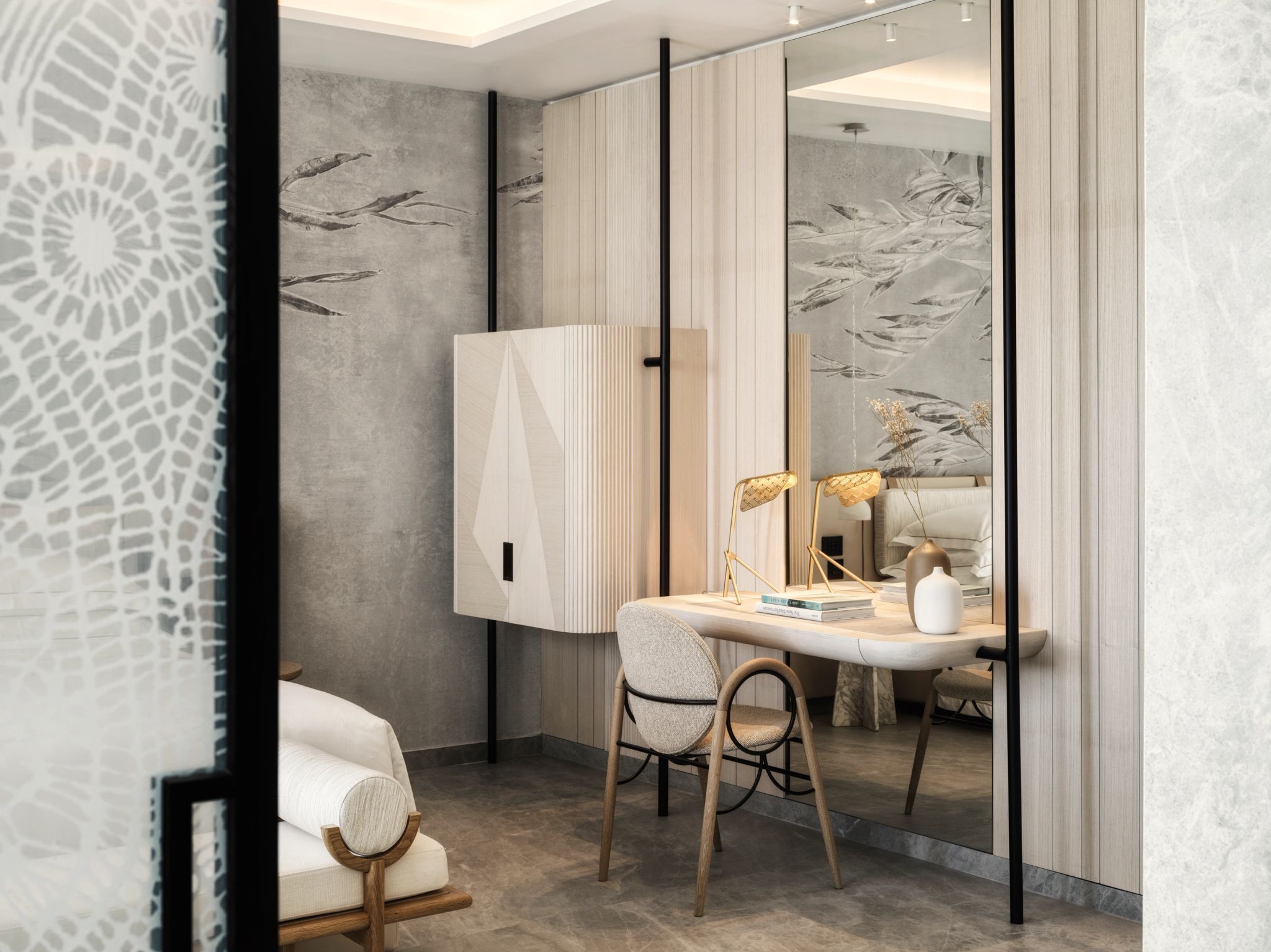 Delta Private Pool Sea View quarto de luxo - decoracao premium