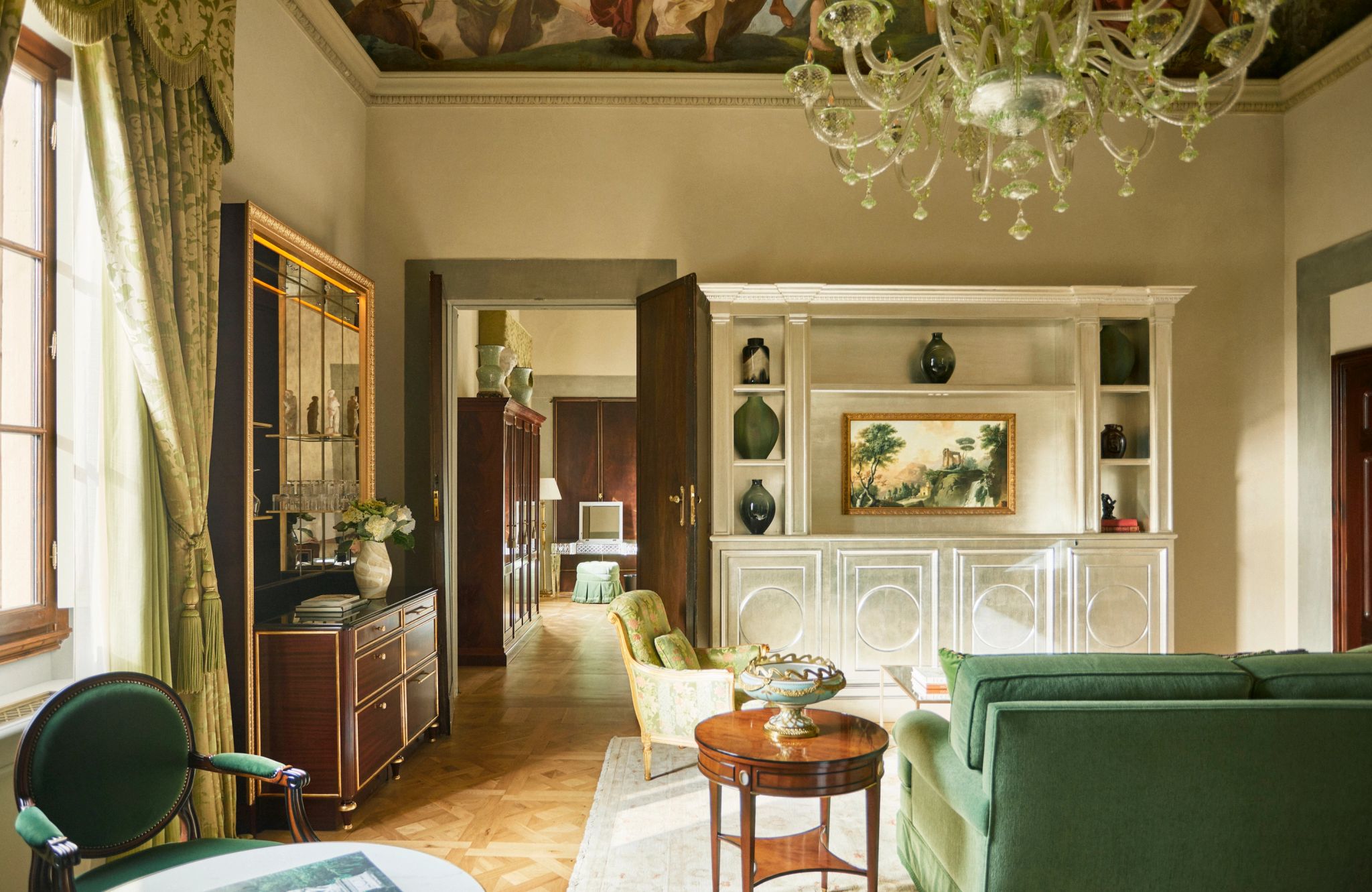 sala de estar – suite com sala – moveis classicos