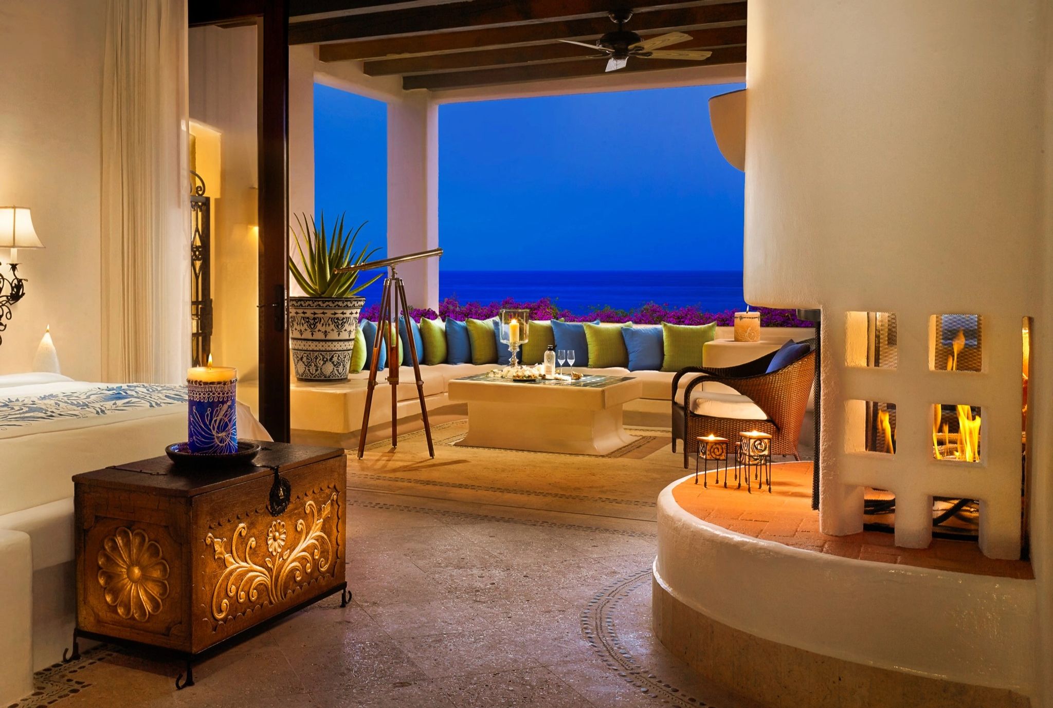 Gardenview Two Queen Beds Junior Suite vista para o mar - terraço privativo – area externa suite