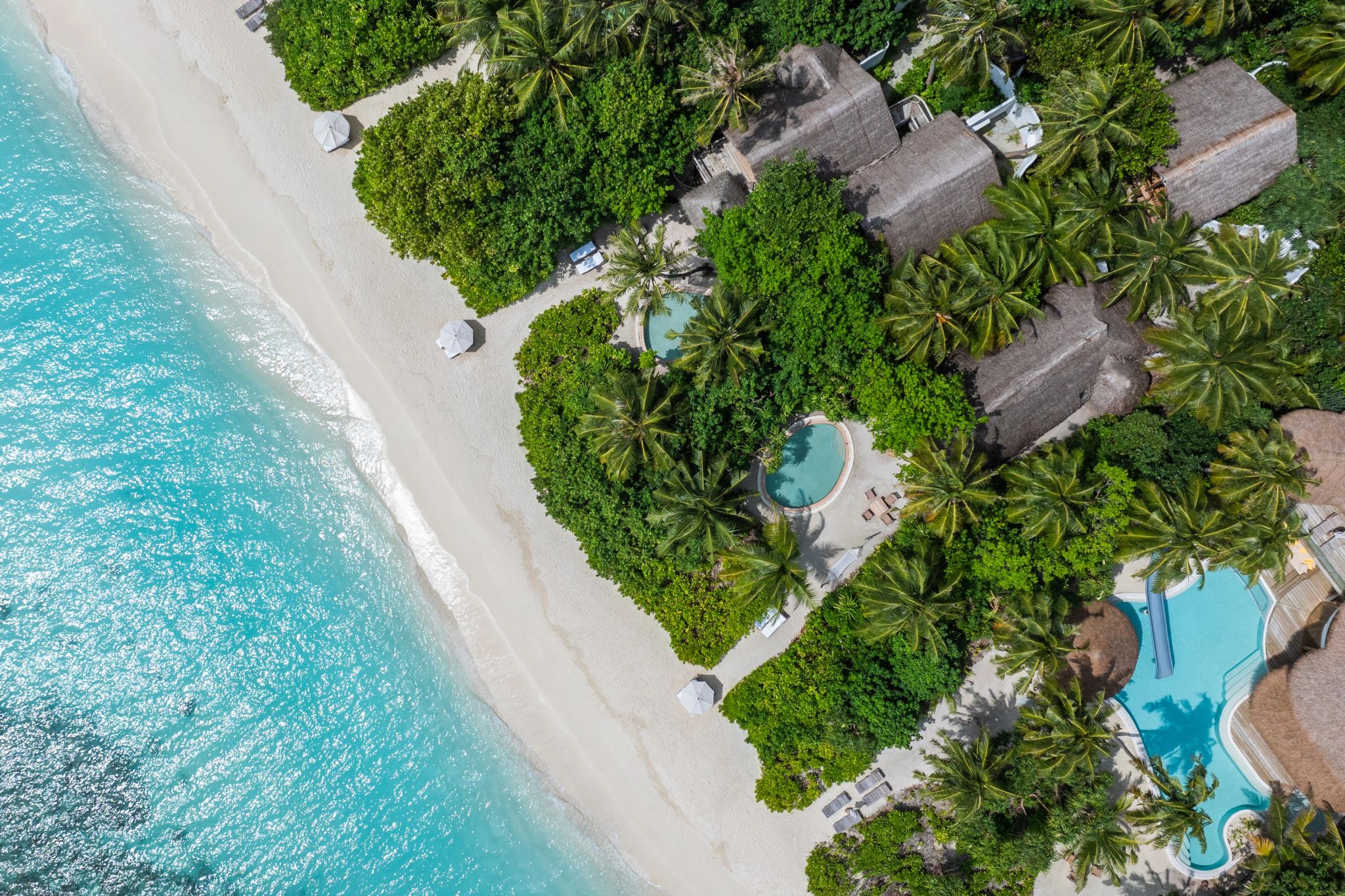 Two Bedroom Soneva Fushi Villa Pool suite romantica - oceano indico - praia areia branca