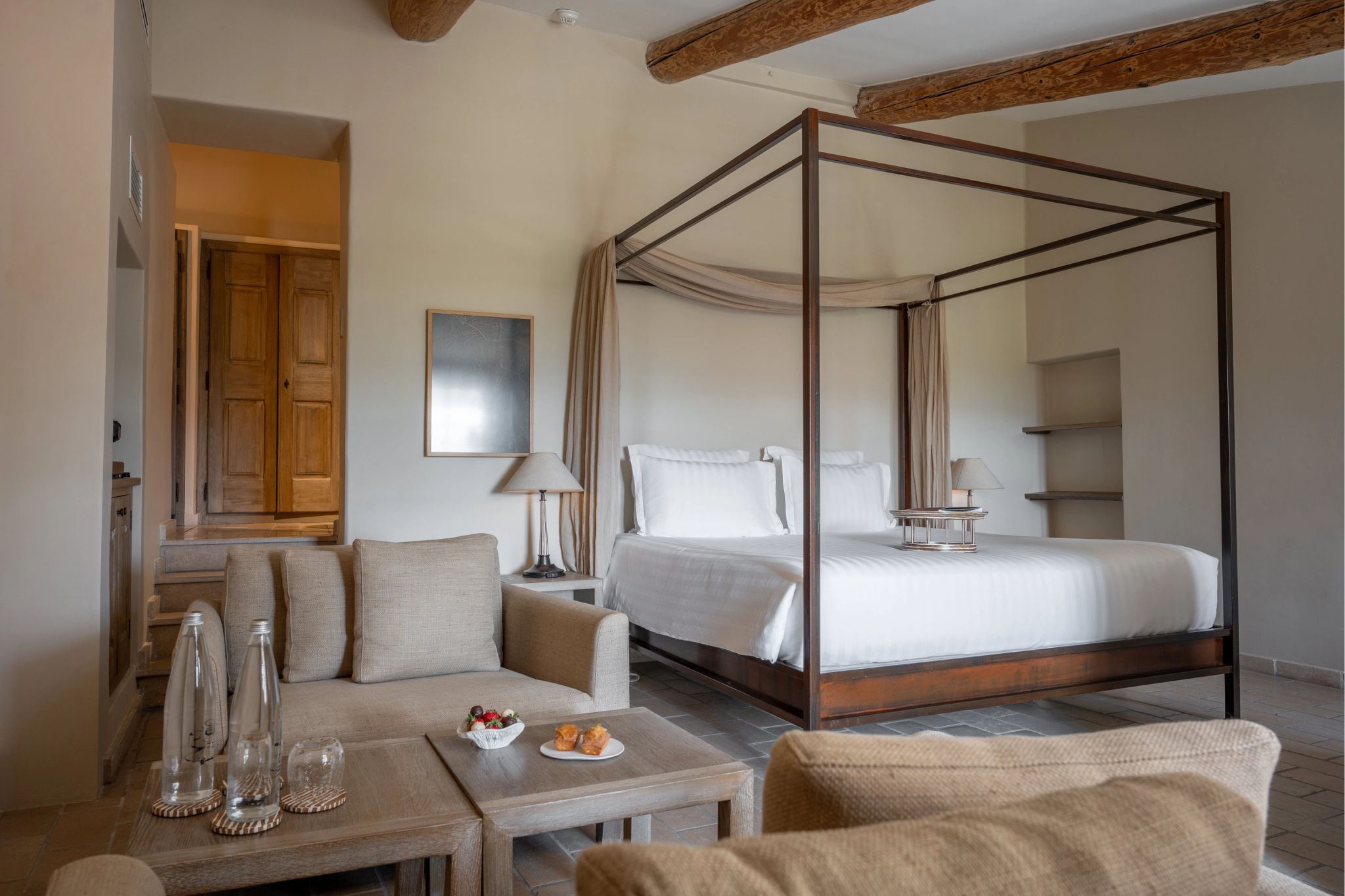 Charming cama king - quarto king - quarto de hotel - quarto casal - cama de dossel