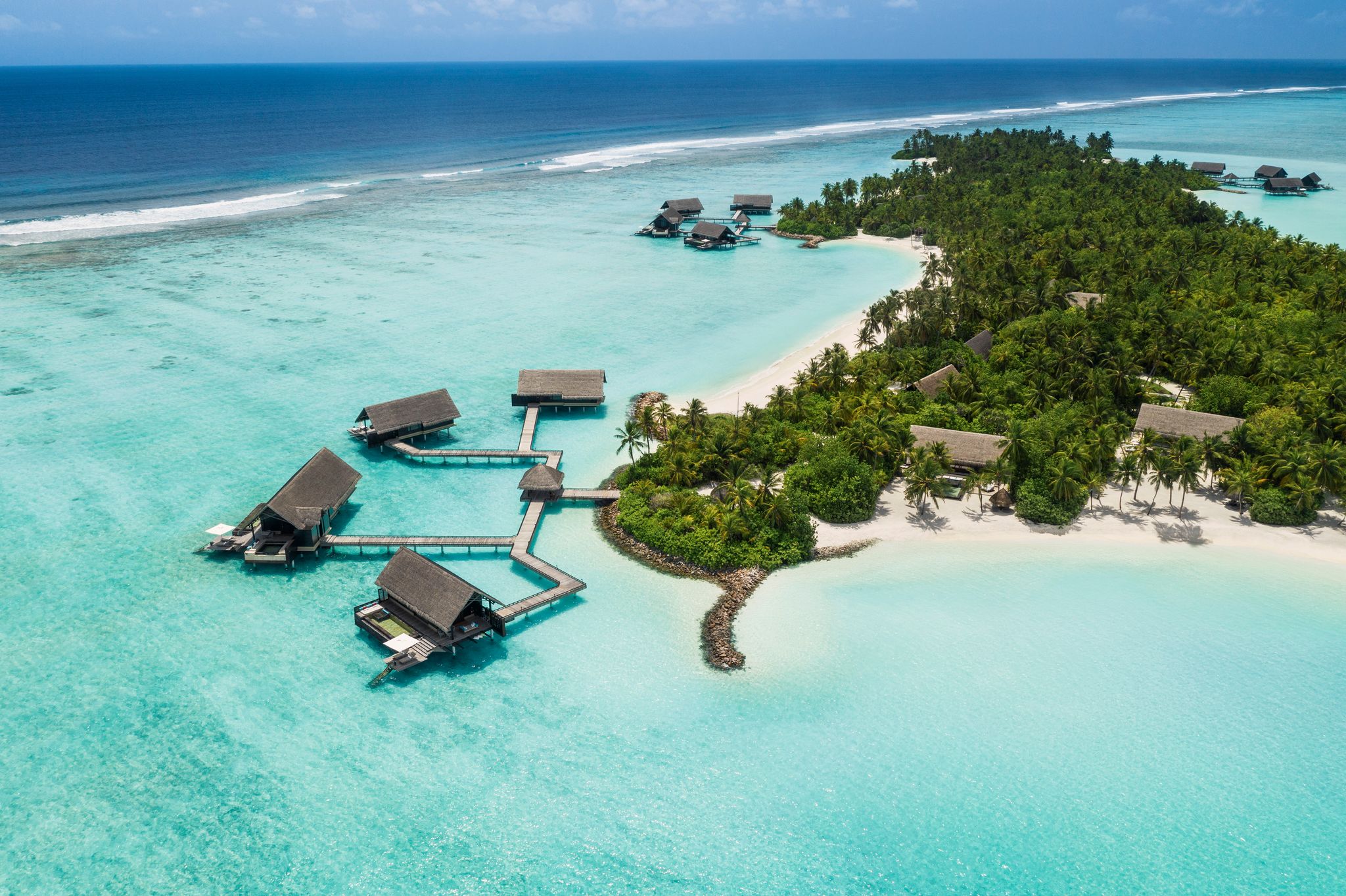 One&Only Reethi Rah ilhas atol male - maldivas - ilha privativa - villas sobre mar - hotel beira mar