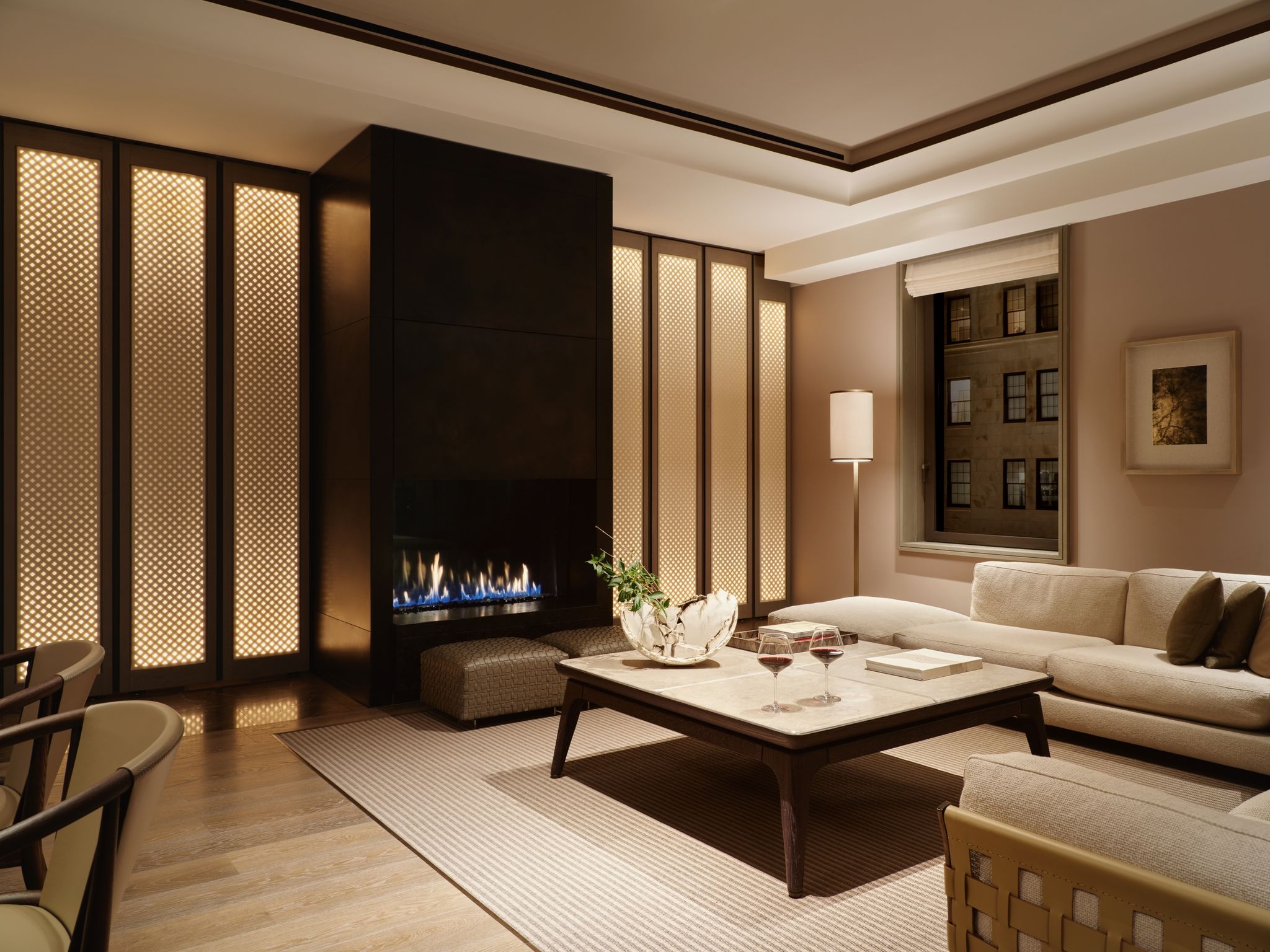 suite com lareira – suite bem-estar – arquiteturta moderna